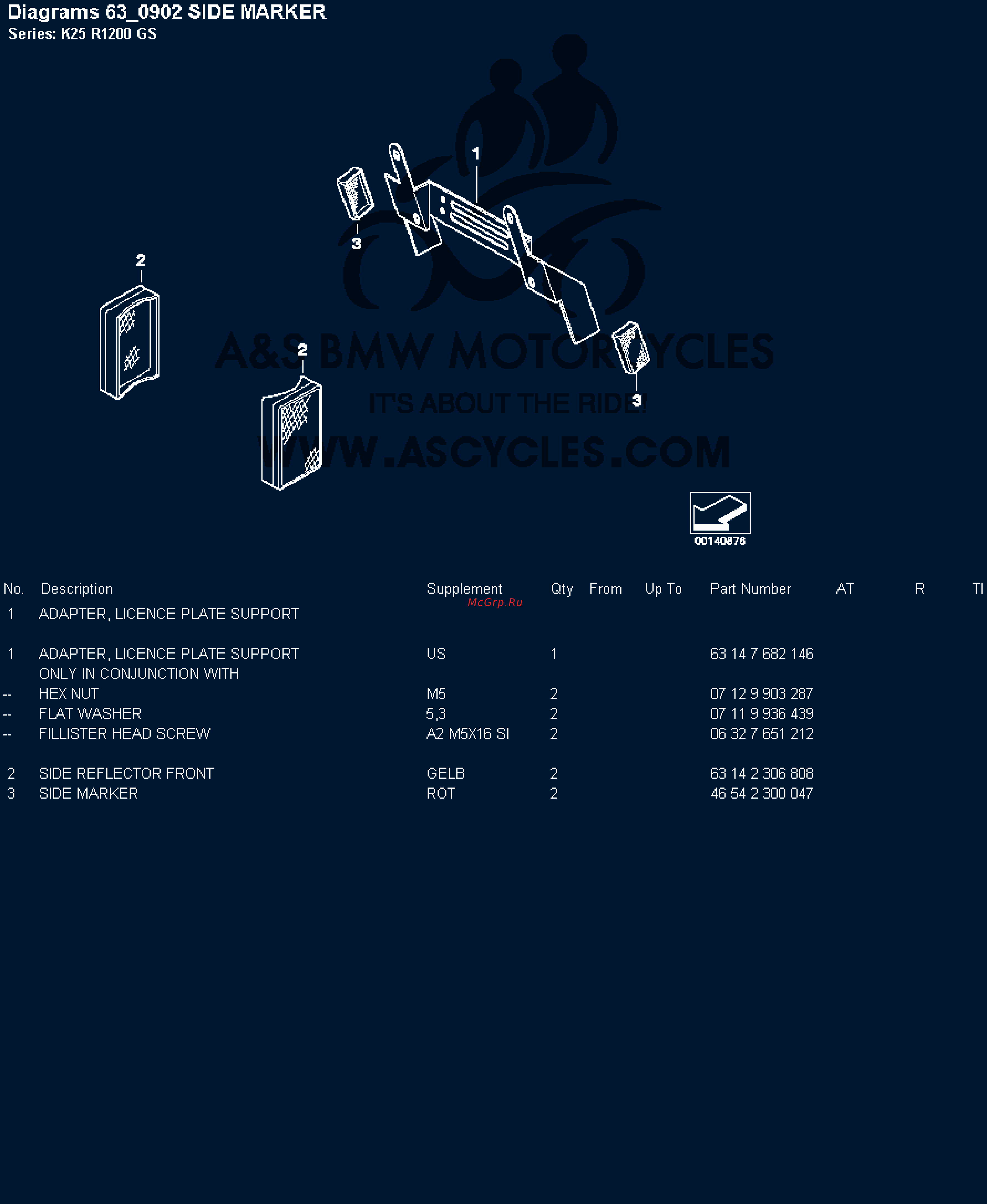 BMW 1200GS [133/142] Diagrams 63_0902 side marker