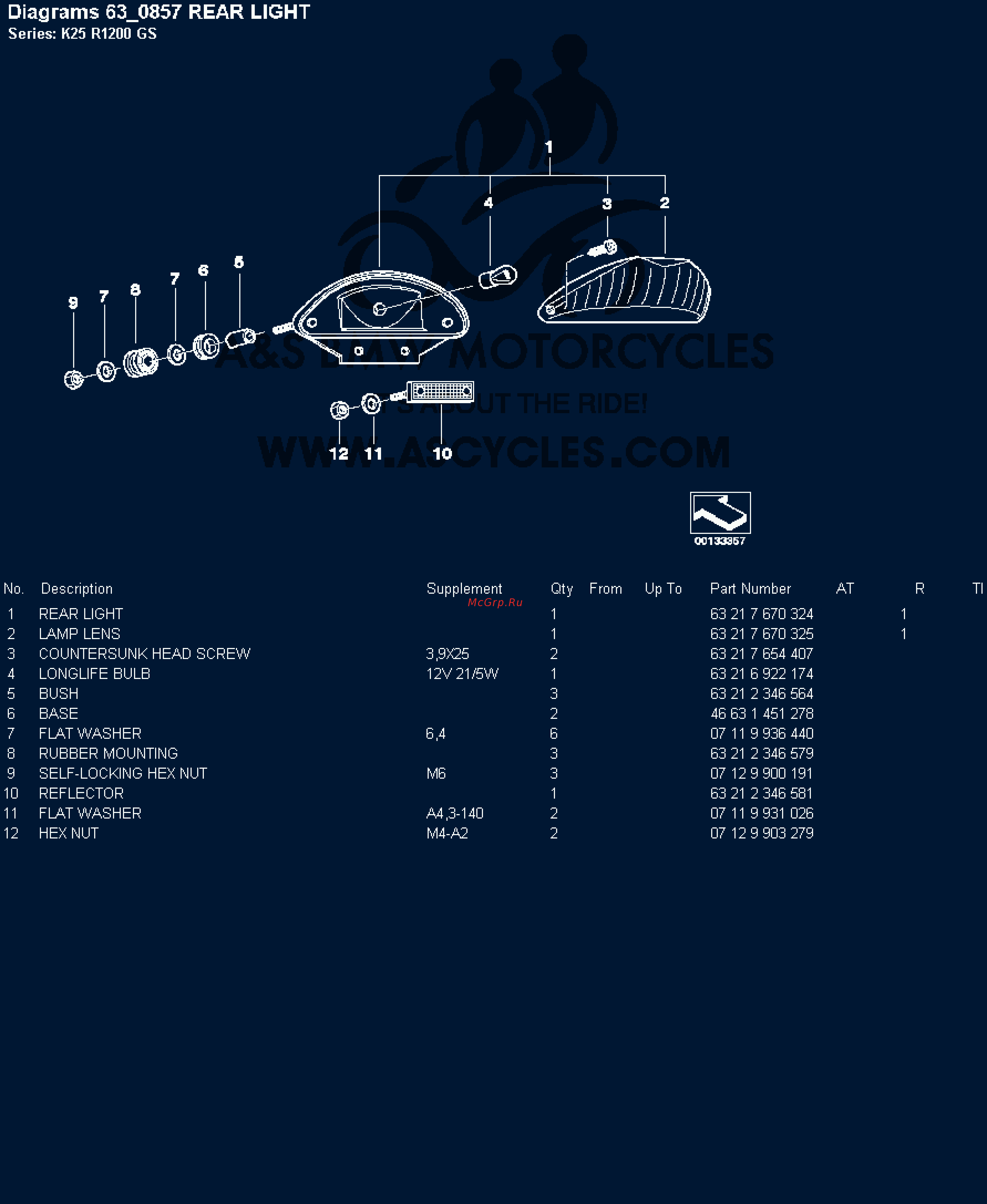 BMW 1200GS [134/142] Diagrams 63_0857 rear light
