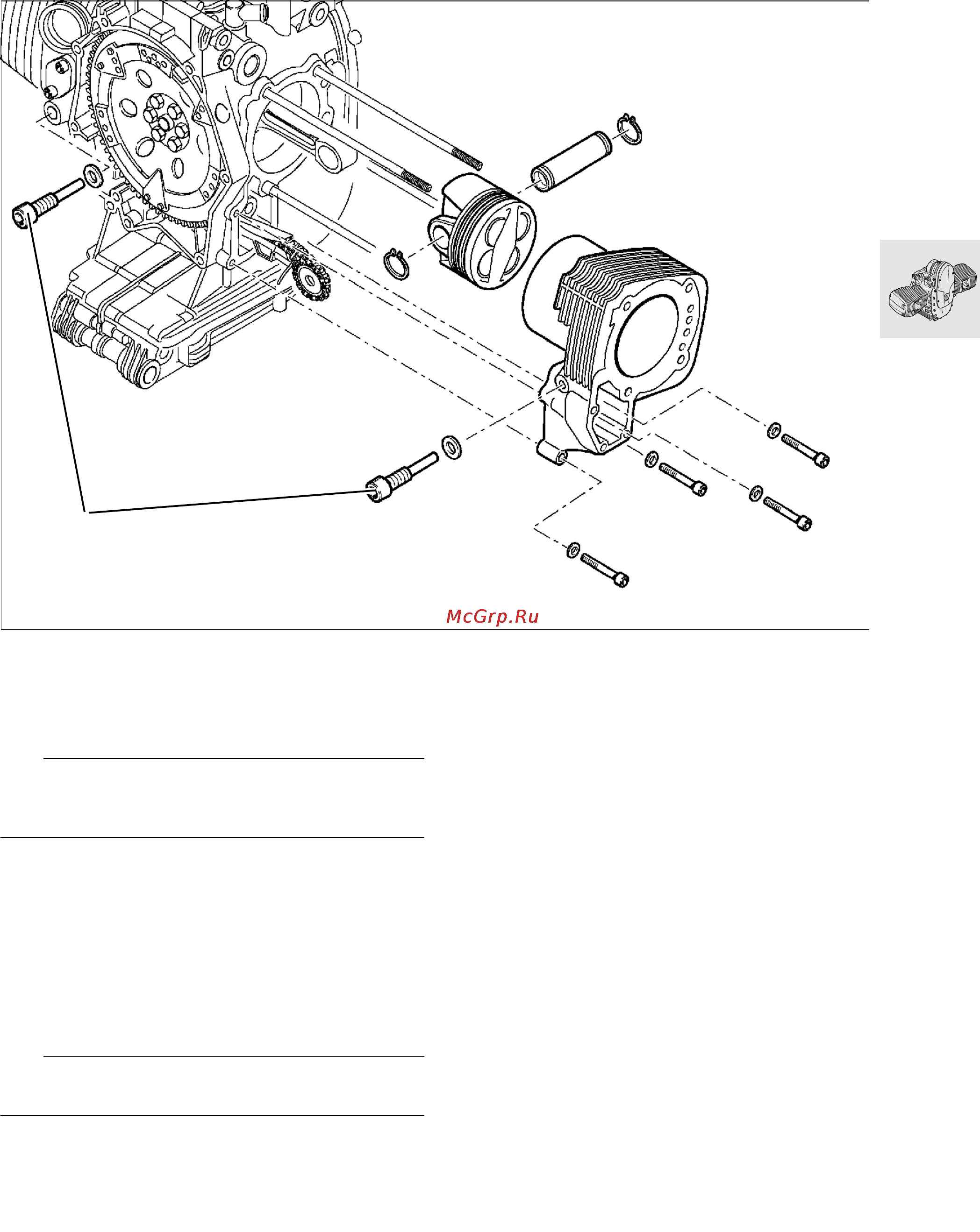 BMW R1100S (1999) [75/302] Removing cylinder