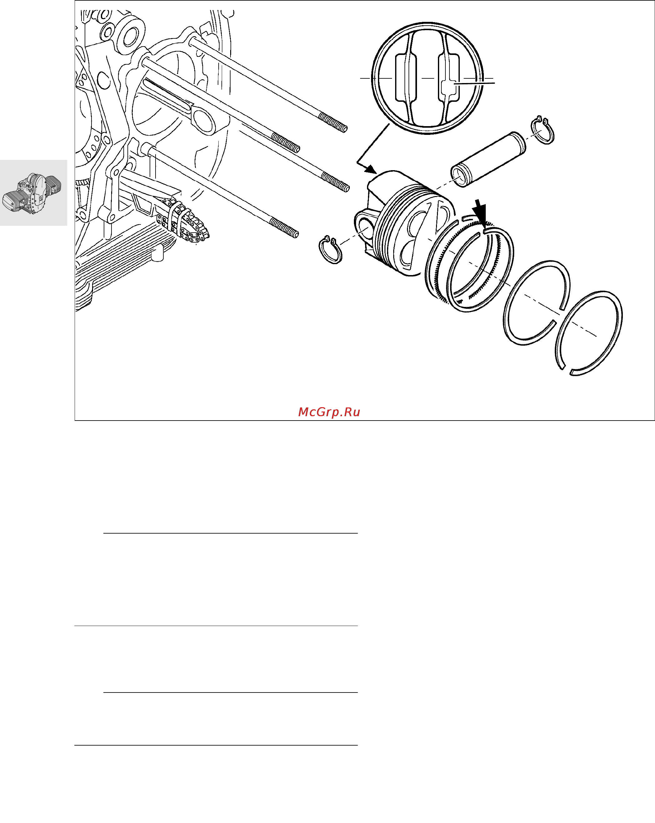 BMW R1100S (1999) [98/302] Installing piston