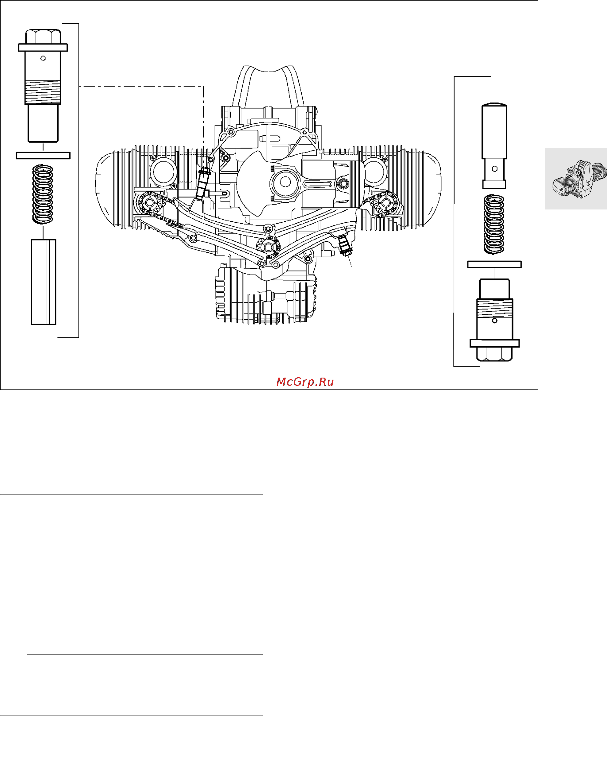 BMW K1100RT (2000) [107/464] Removing and installing chain ten sioner