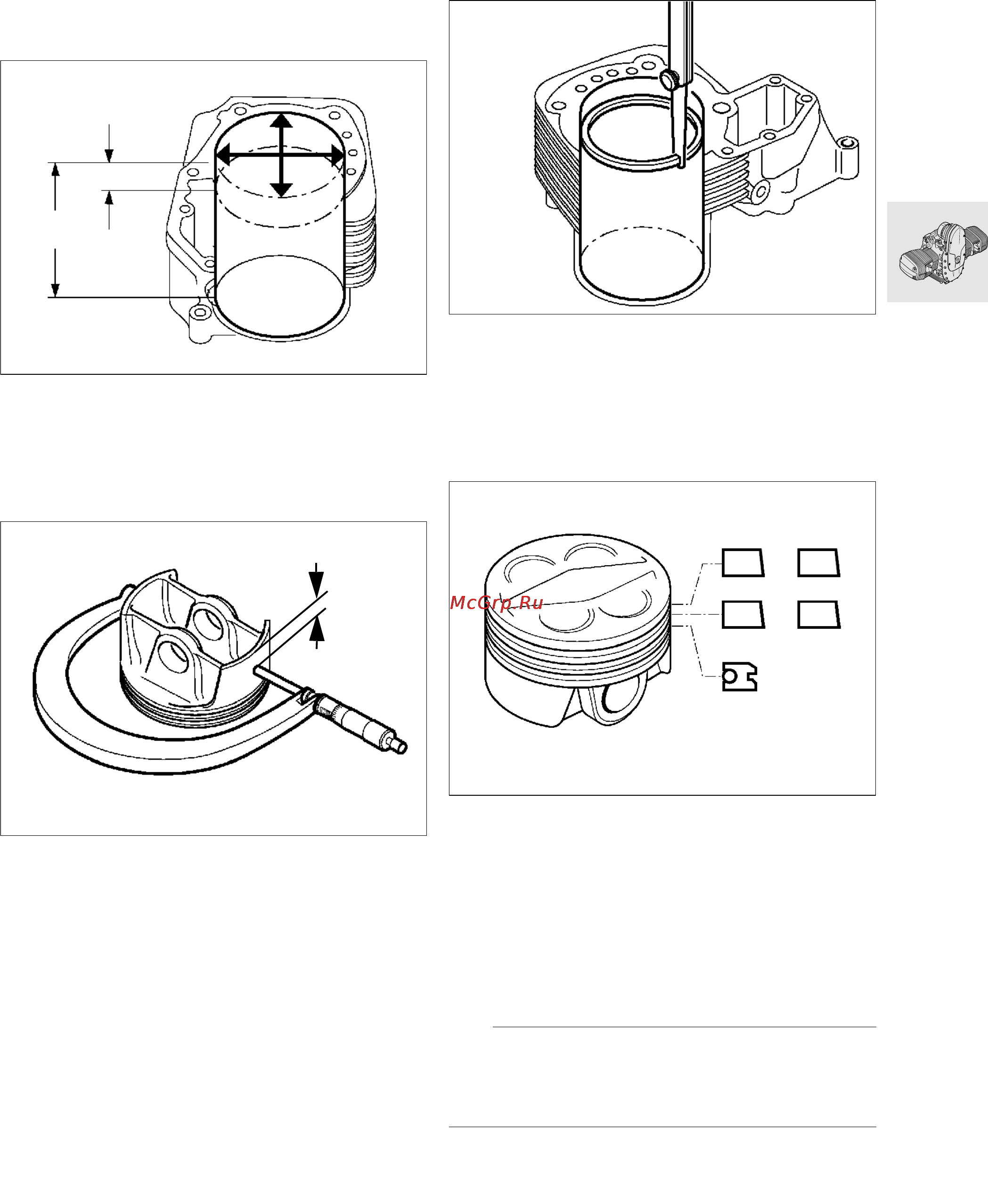 BMW K1100RT (2000) [117/464] Assemble pistons
