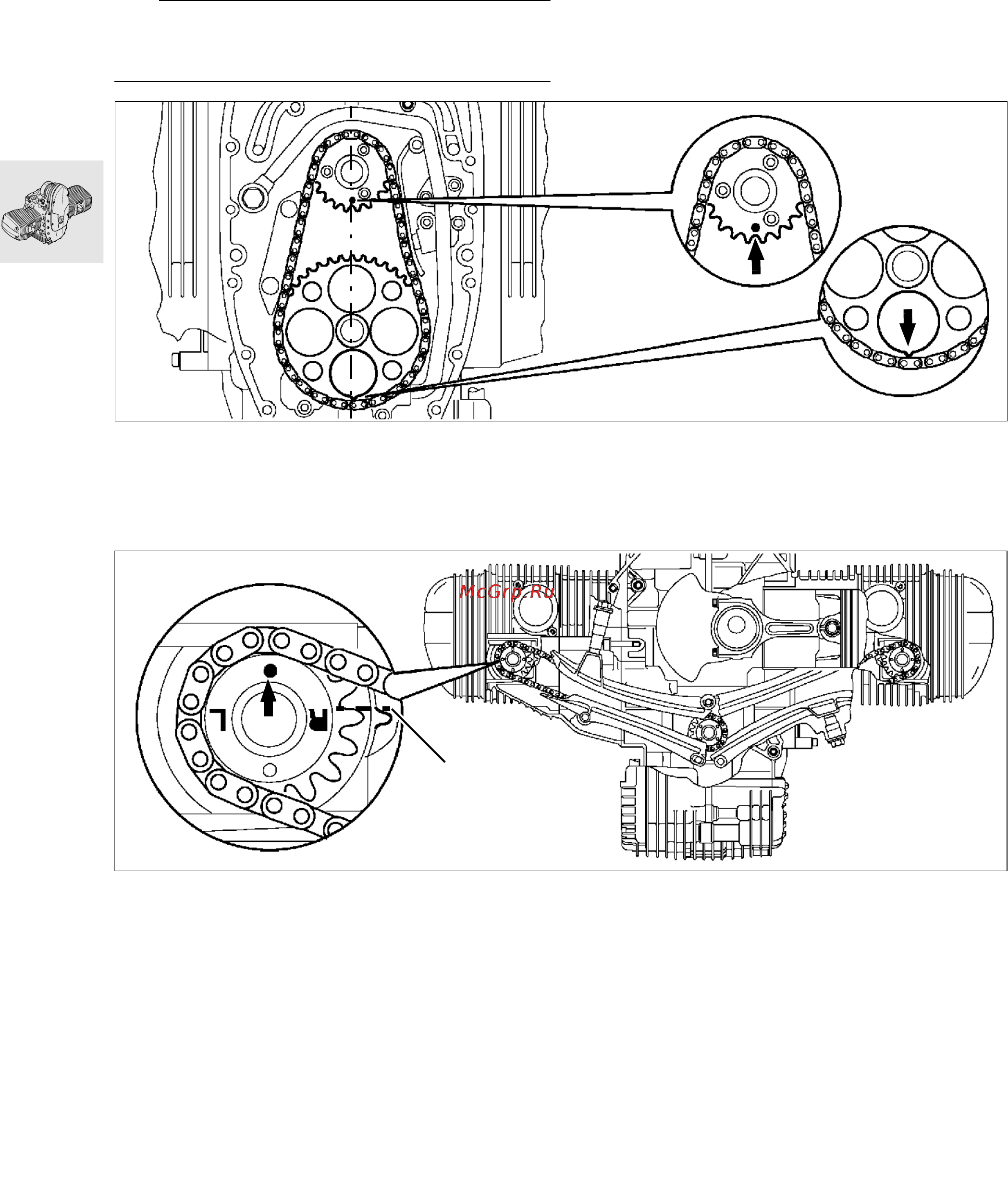 BMW R1100RS (2000) [144/464] Installing left cylinder head