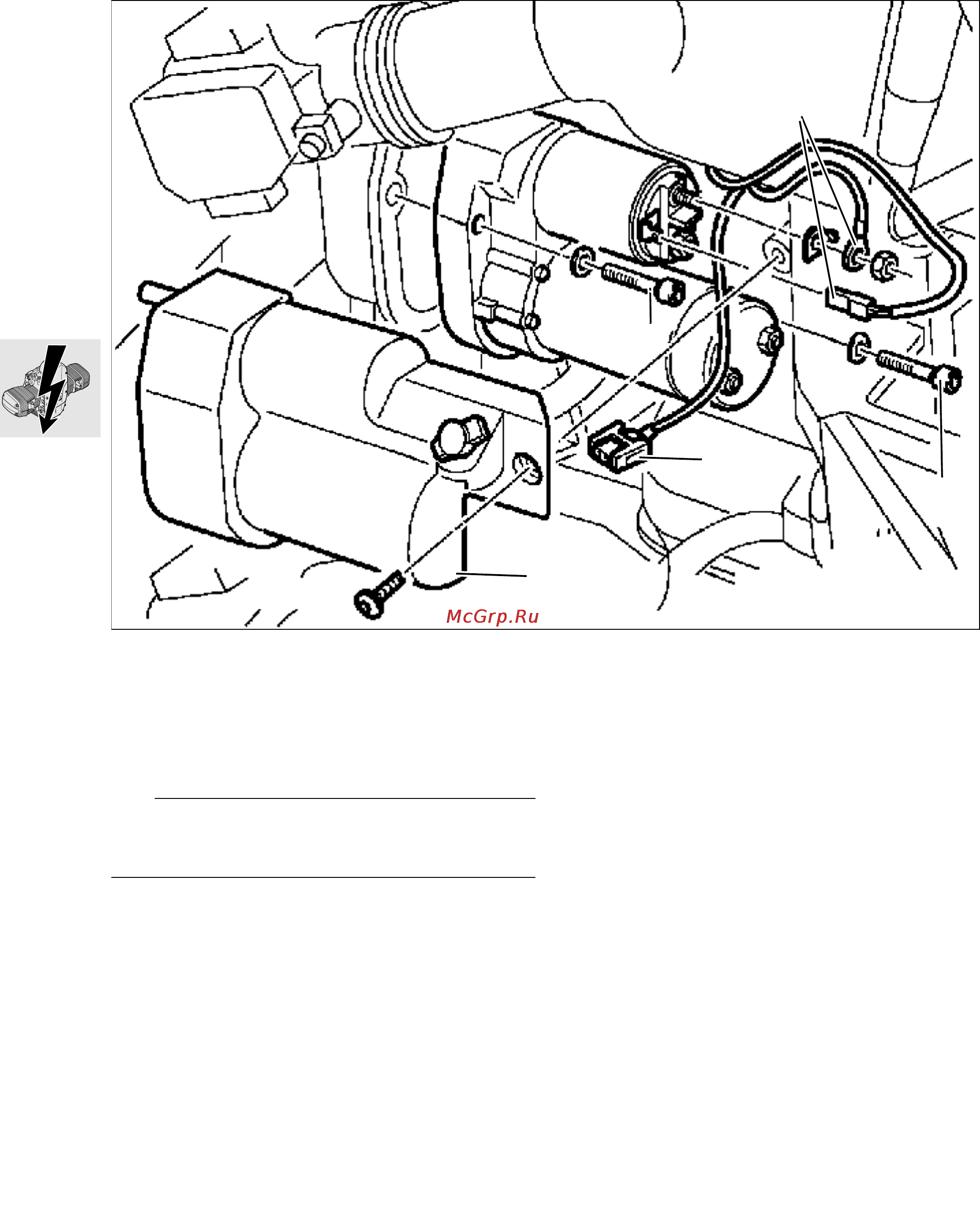 BMW R1100RS (2000) [161/464] Removing and installing starter motor