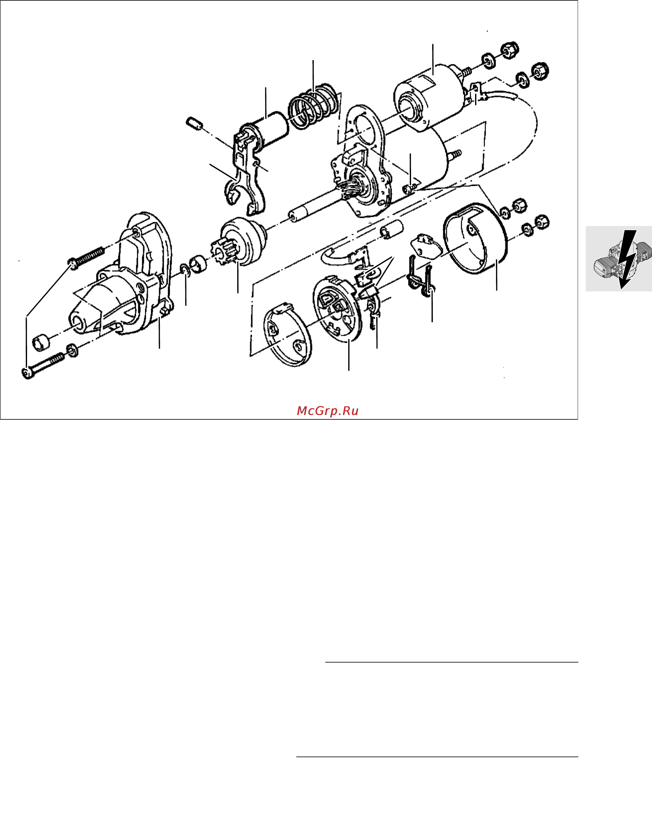 BMW R1100RS (2000) [162/464] Checking starter motor