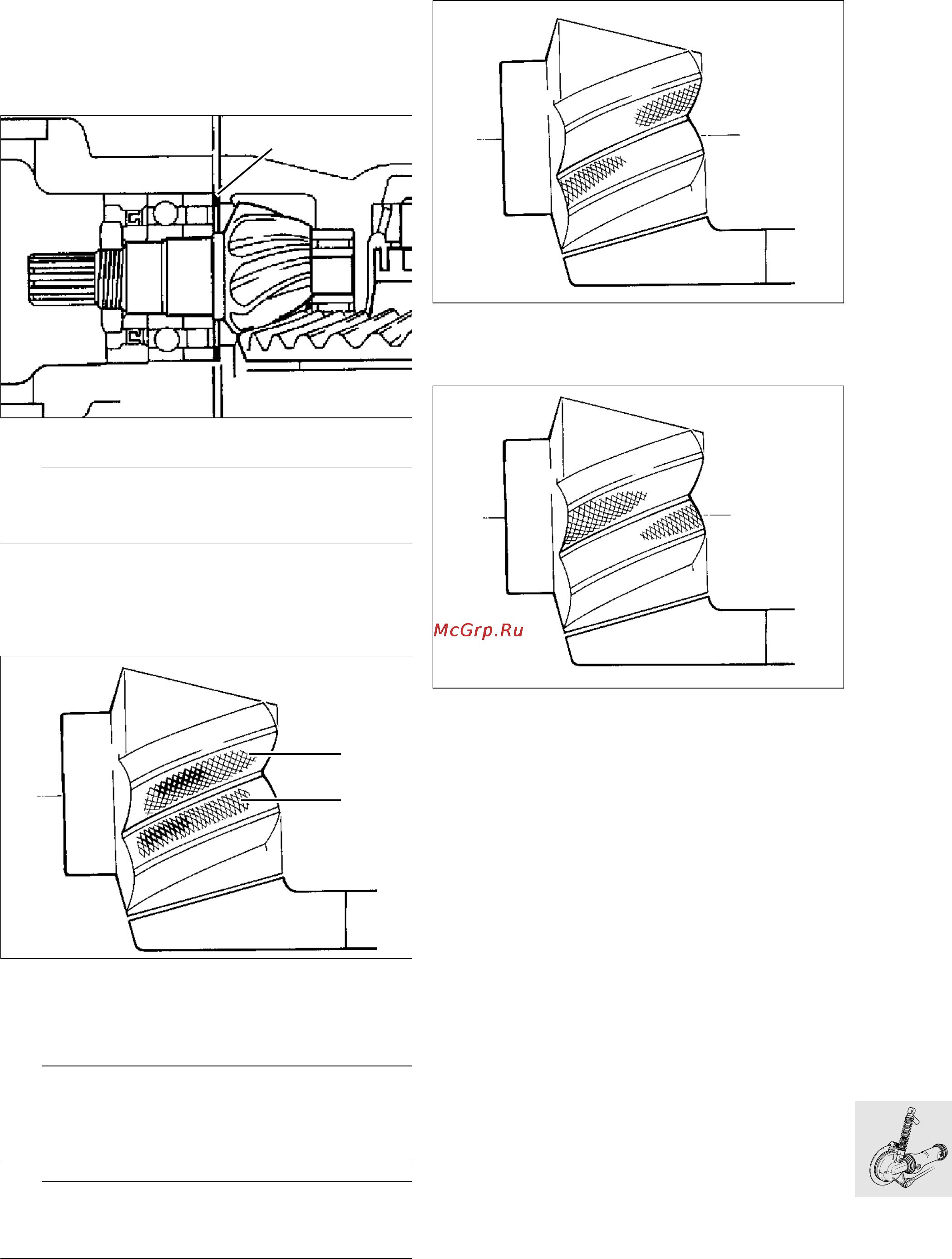 BMW R850 1100R (2000) [288/464] Checking tooth contact pattern