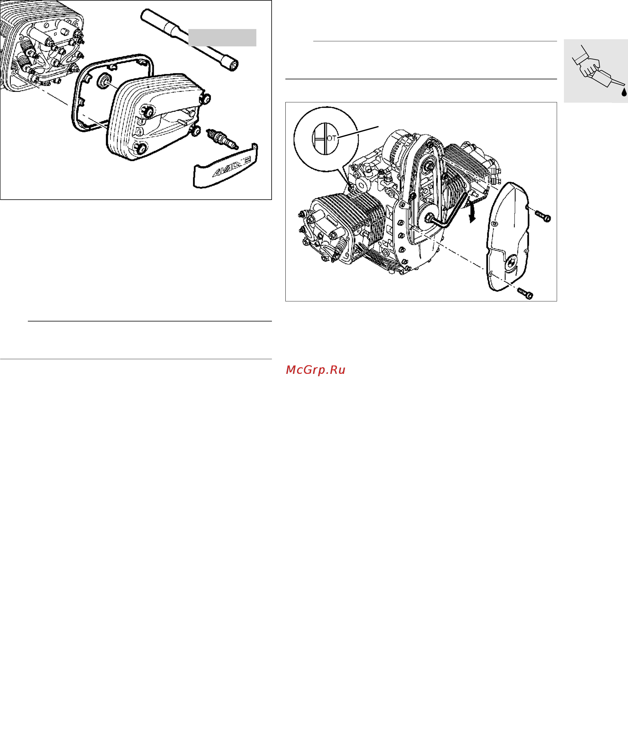 BMW R850 1100GS (2000) [37/464] Checking renewing spark plugs