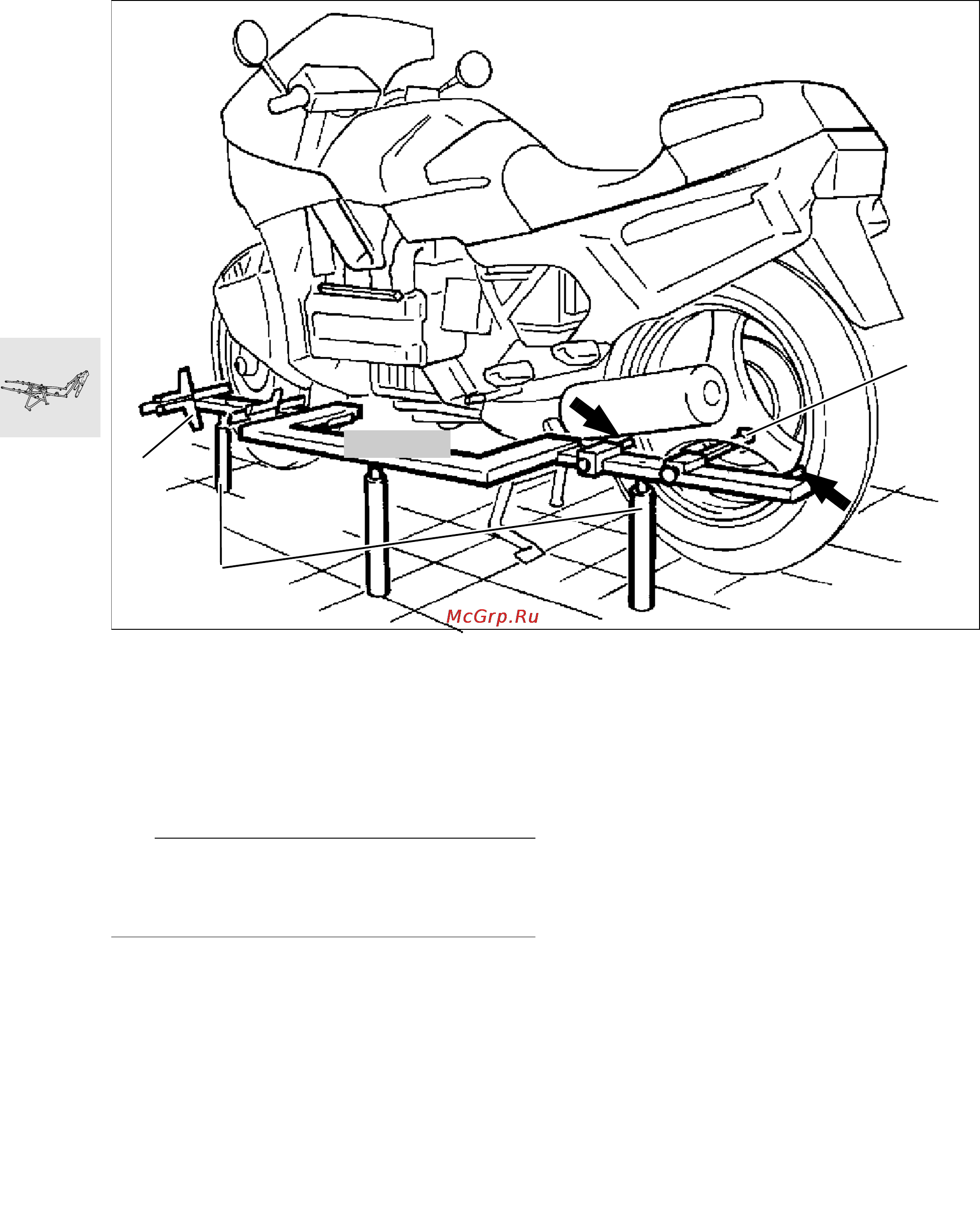 BMW R1100RS (2000) [395/464] Checking running gear