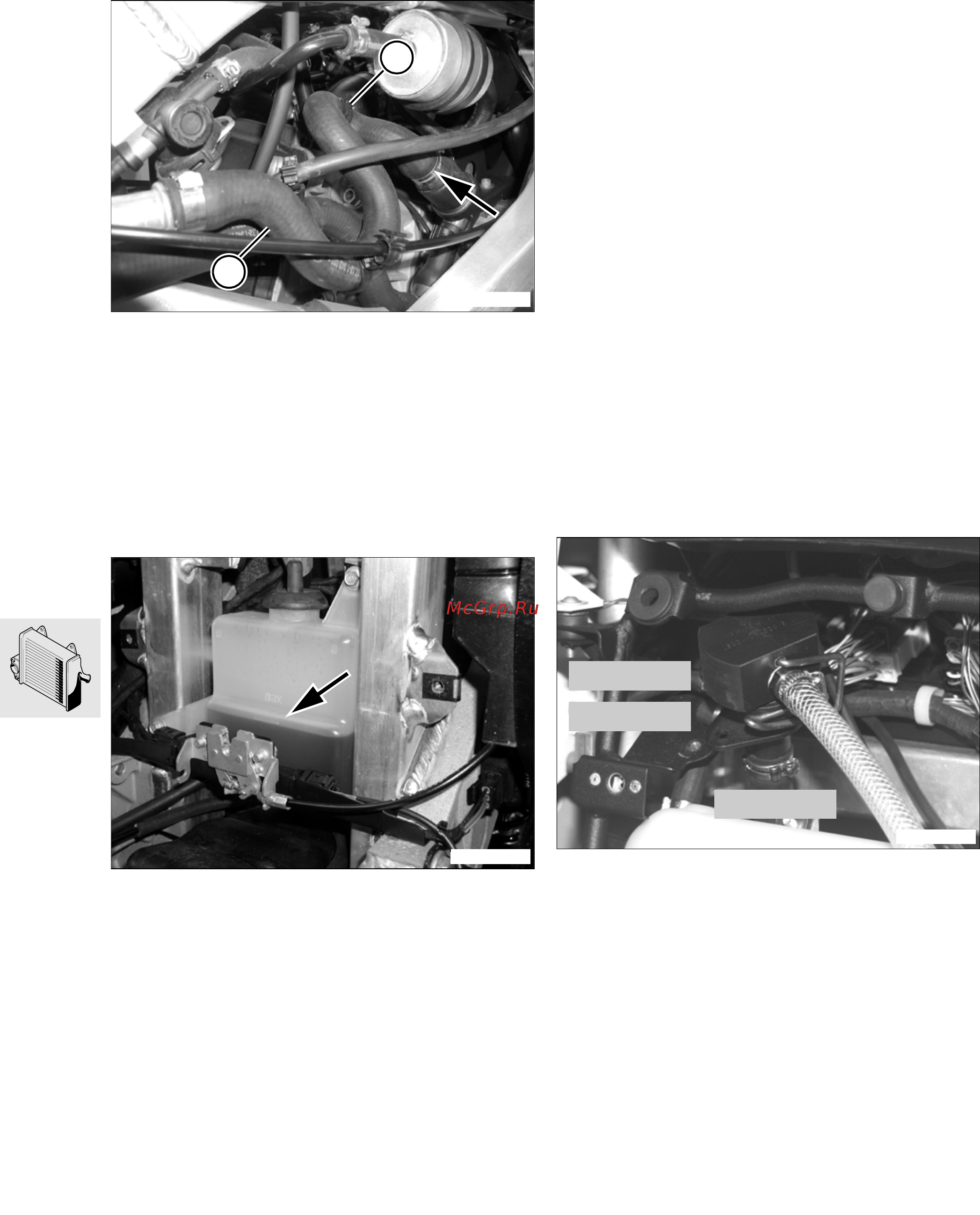 BMW C1 (2001) [172/458] Checking cooling system for leaks