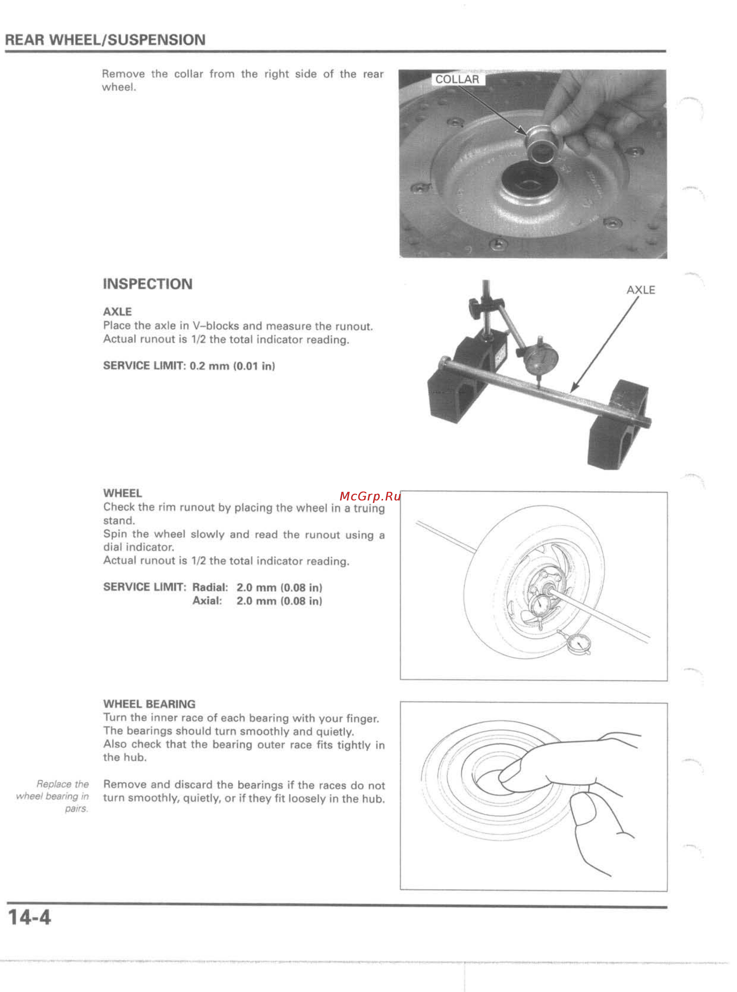 Honda VTX1800C (2002-2004) [353/466] Inspection