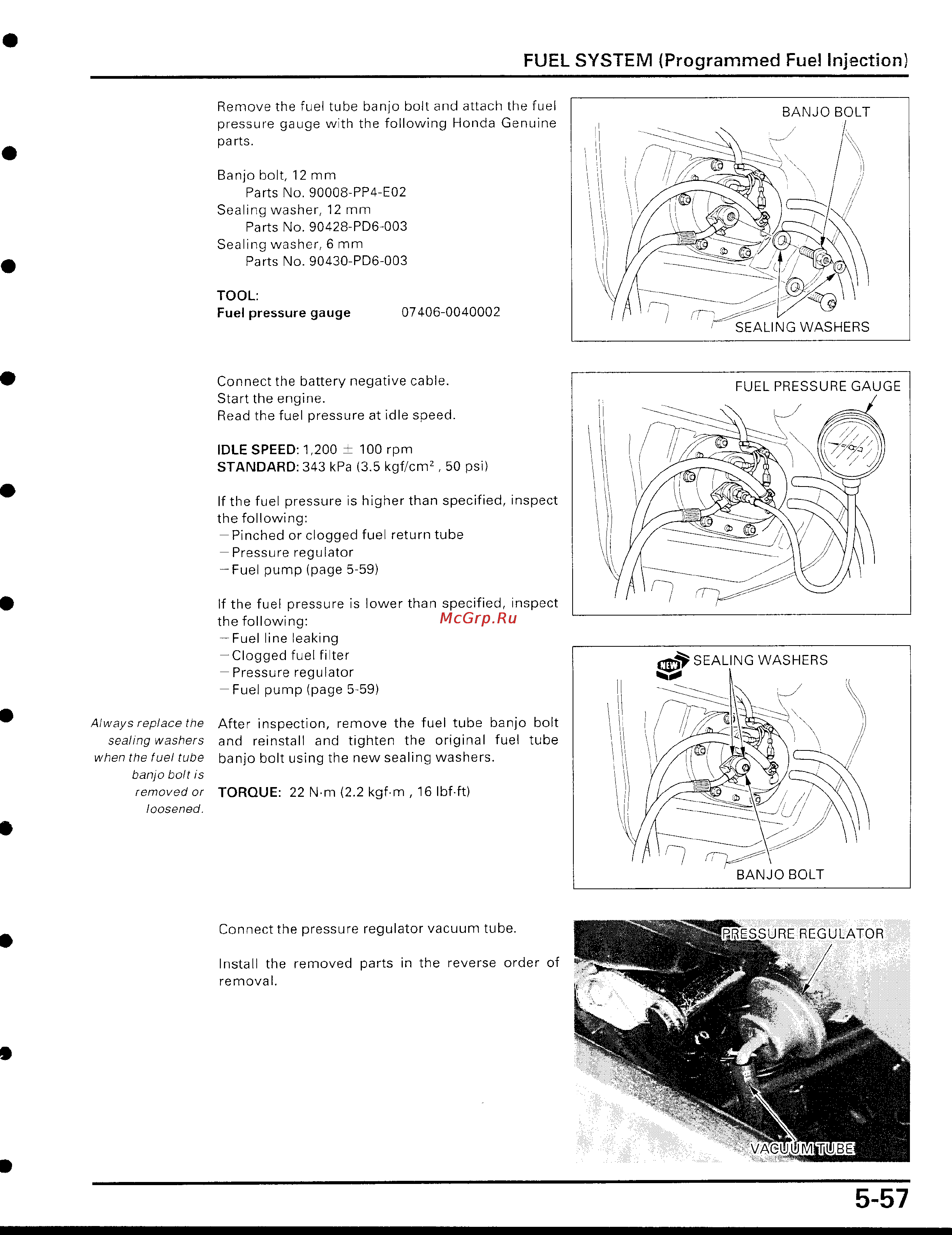 Honda CBR929RR [170/488] P ssure regulator