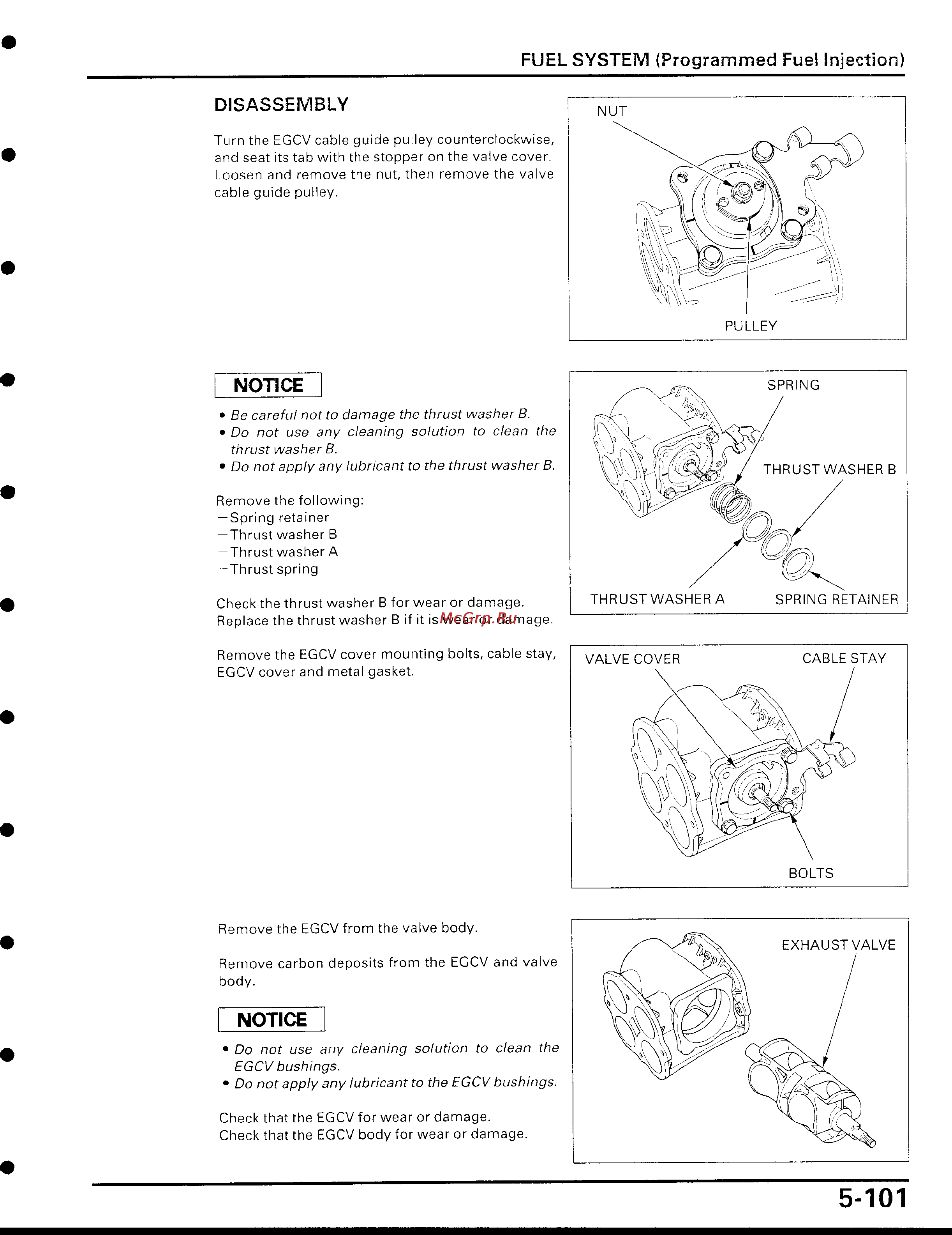 Honda CBR929RR [215/488] Thrust washer a