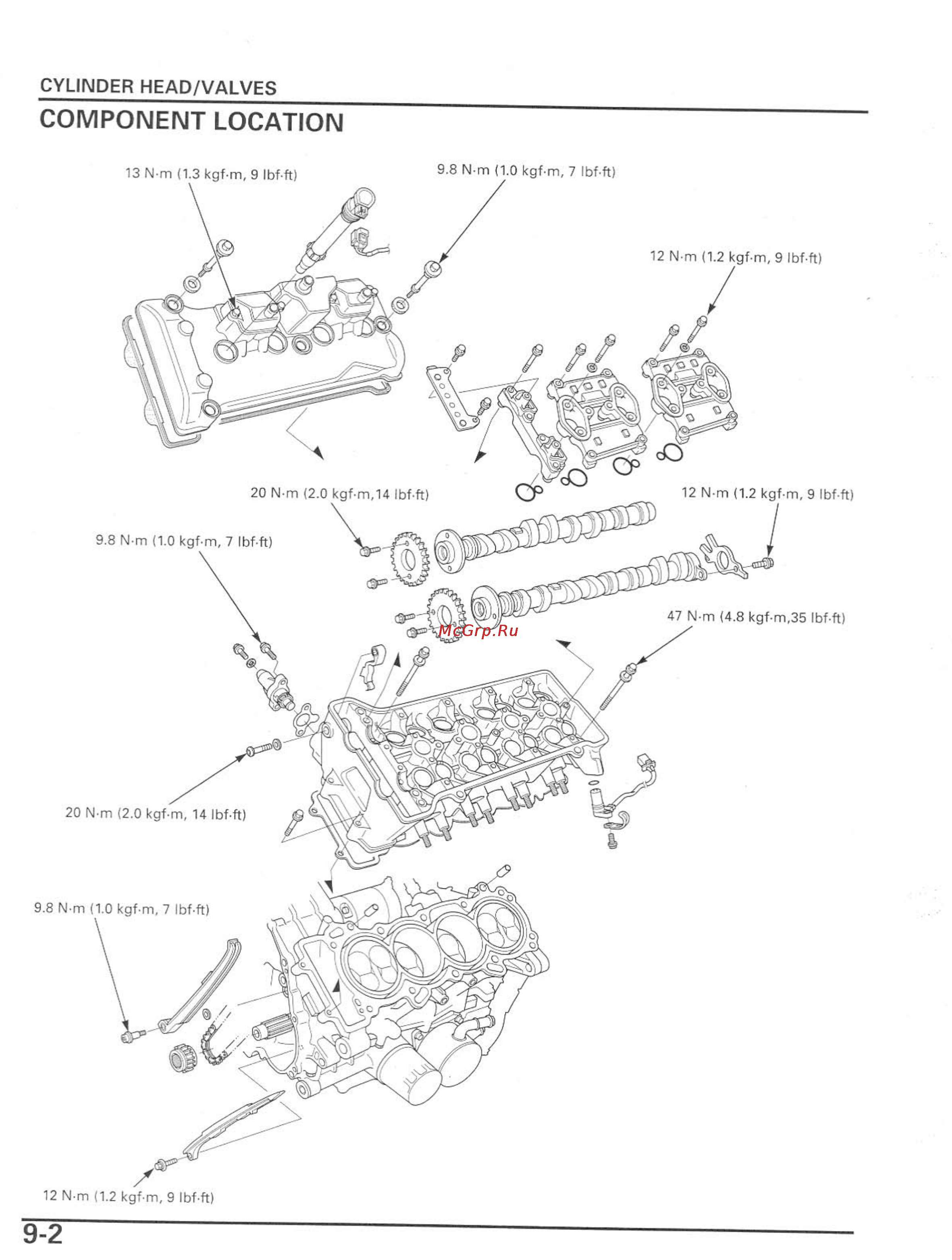 Honda CBR600RR Инструкция по эксплуатации онлайн [257/529] 114531