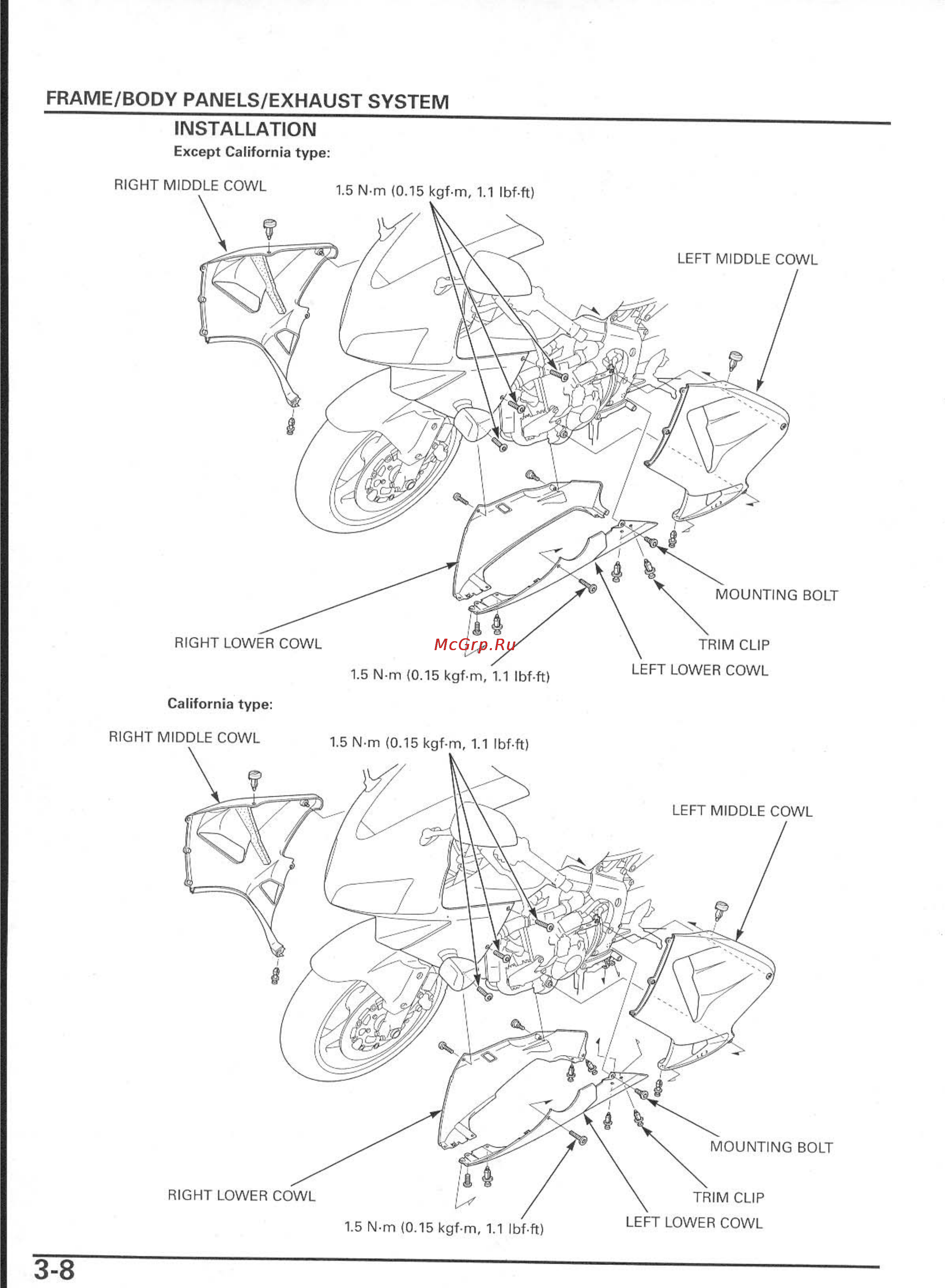 Honda CBR600RR Инструкция по эксплуатации онлайн [52/529] 114531