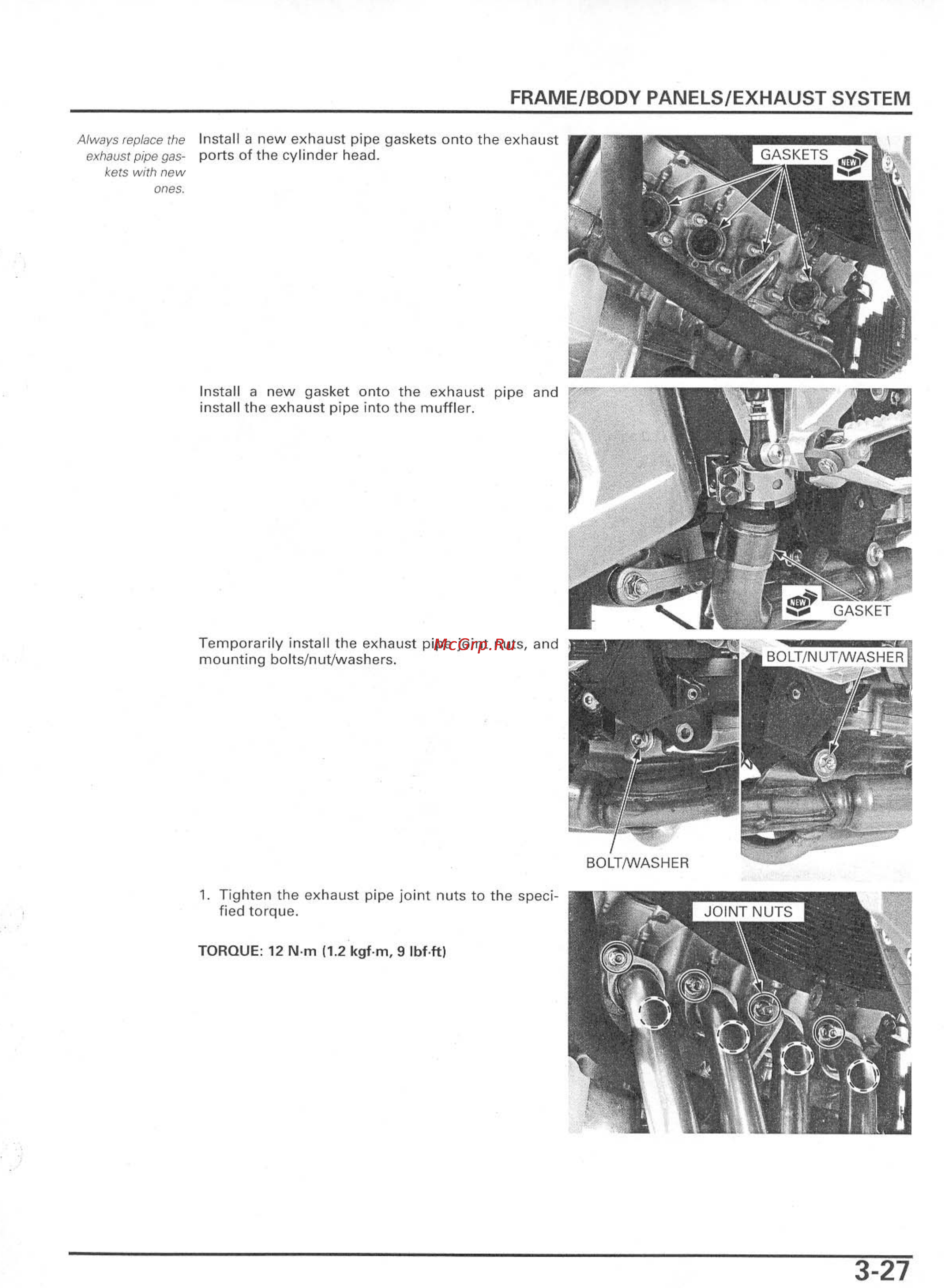 Honda CBR600RR Инструкция по эксплуатации онлайн [71/529] 114531