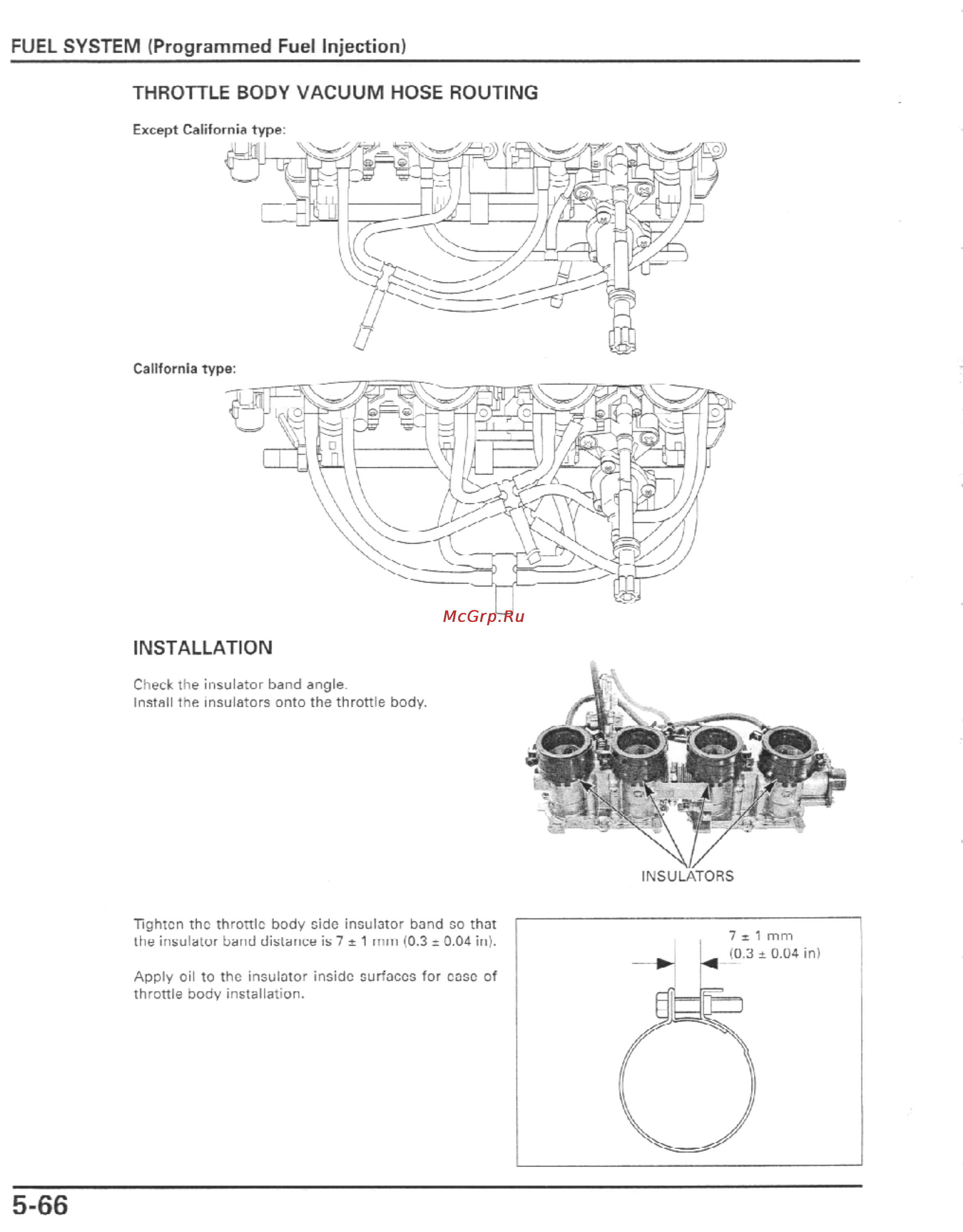 Honda CBR600F4I (2001-2003) [179/492] Fuel system programmed fuel injection