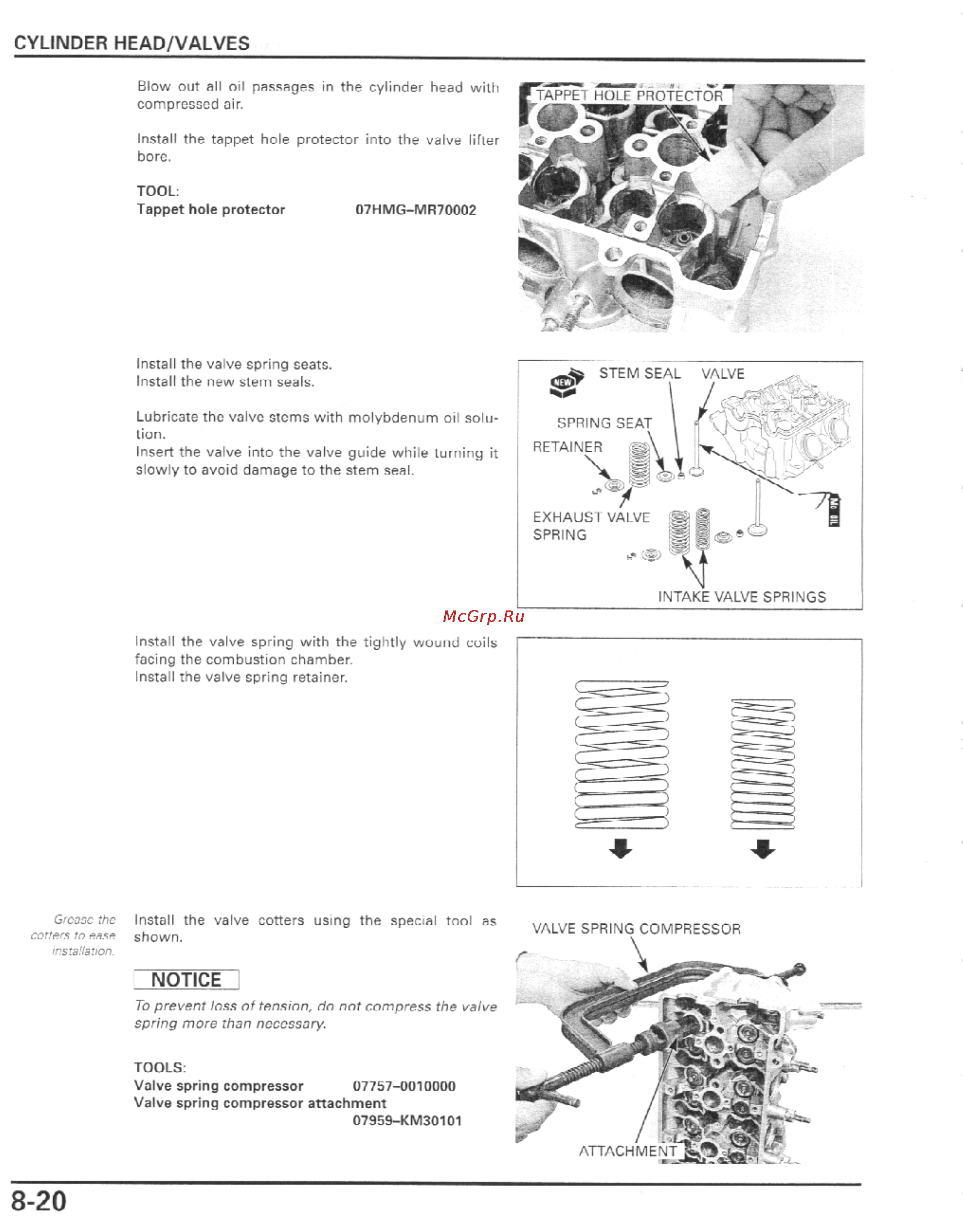 Honda CBR600F4I (2001-2003) [261/492] Cylinder head valves