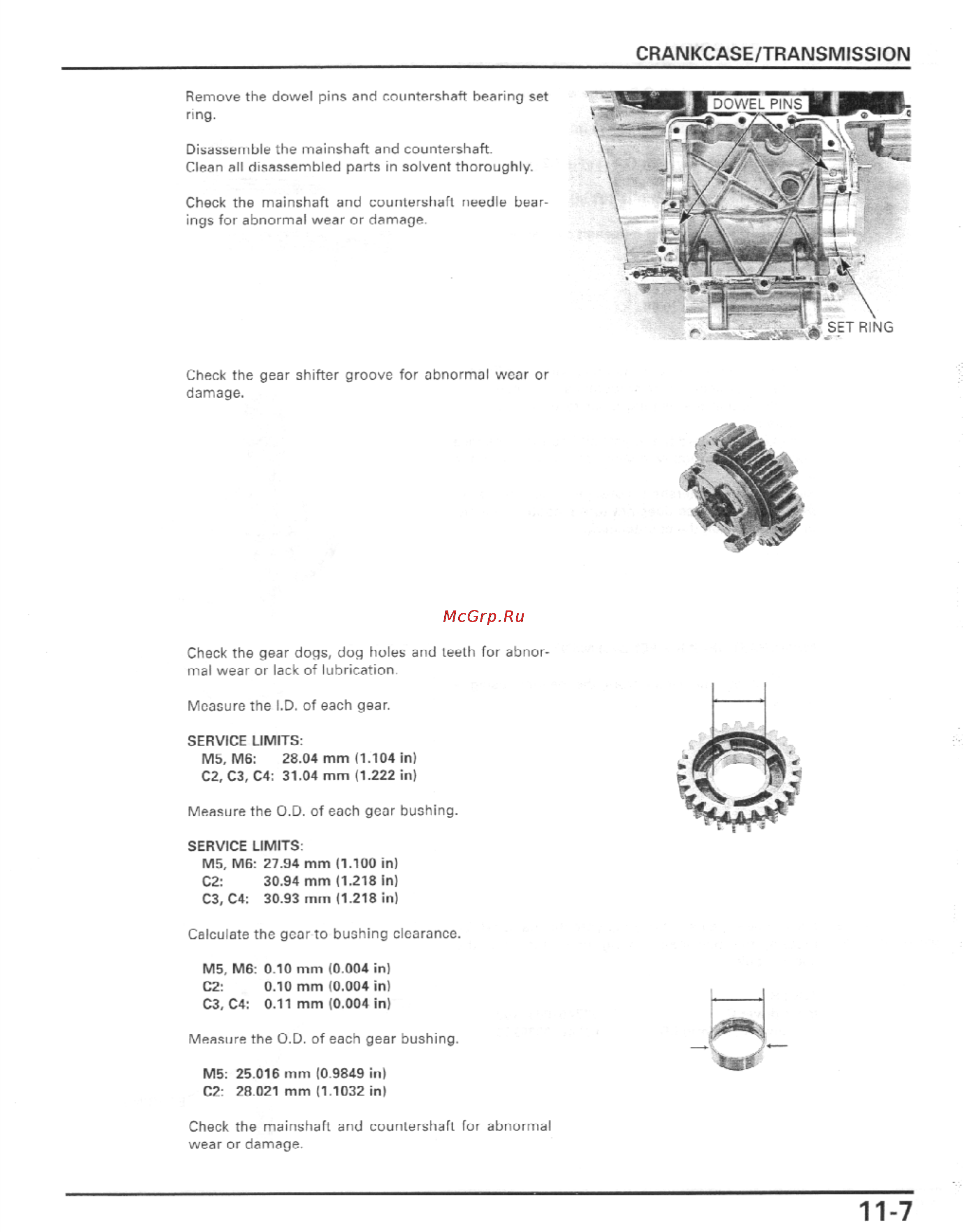 Honda CBR600F4I (2001-2003) [308/492] Crankcase transmission