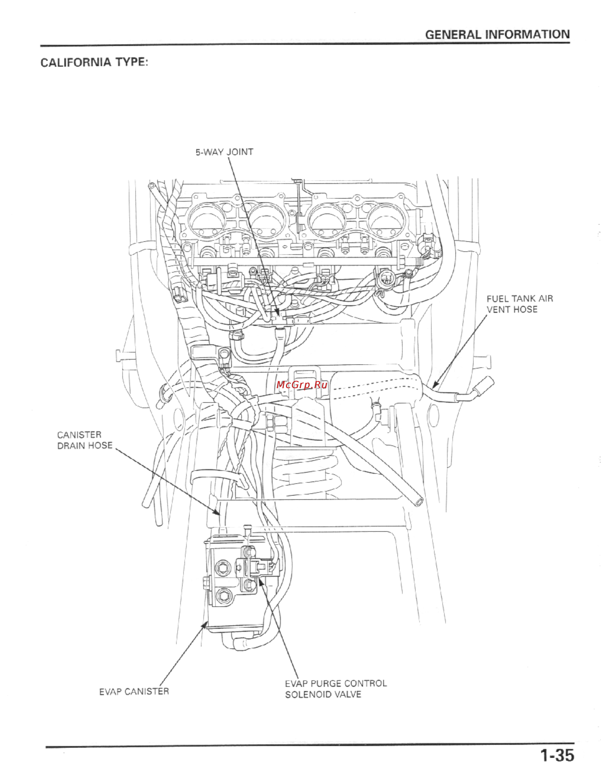 Honda CBR600F4I (2001-2003) Инструкция по эксплуатации онлайн [38/492] 114533