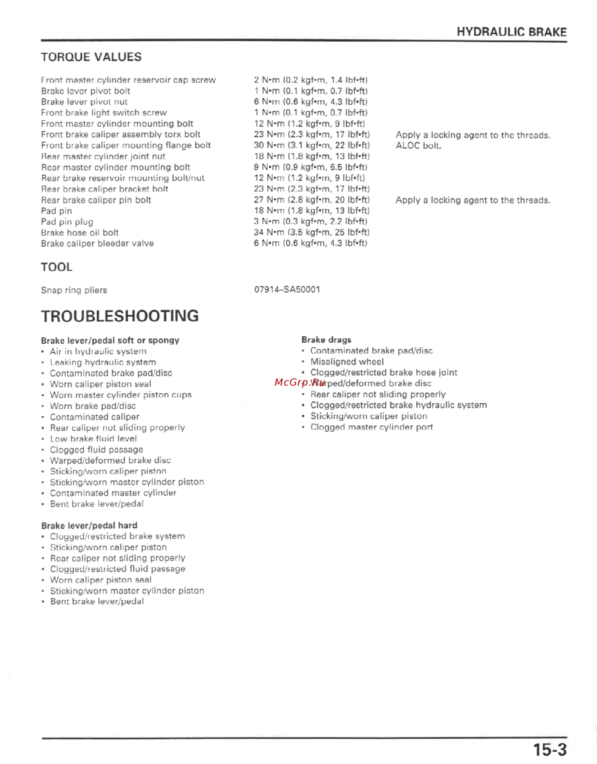 Honda CBR600F4I (2001-2003) [400/492] Troubleshooting