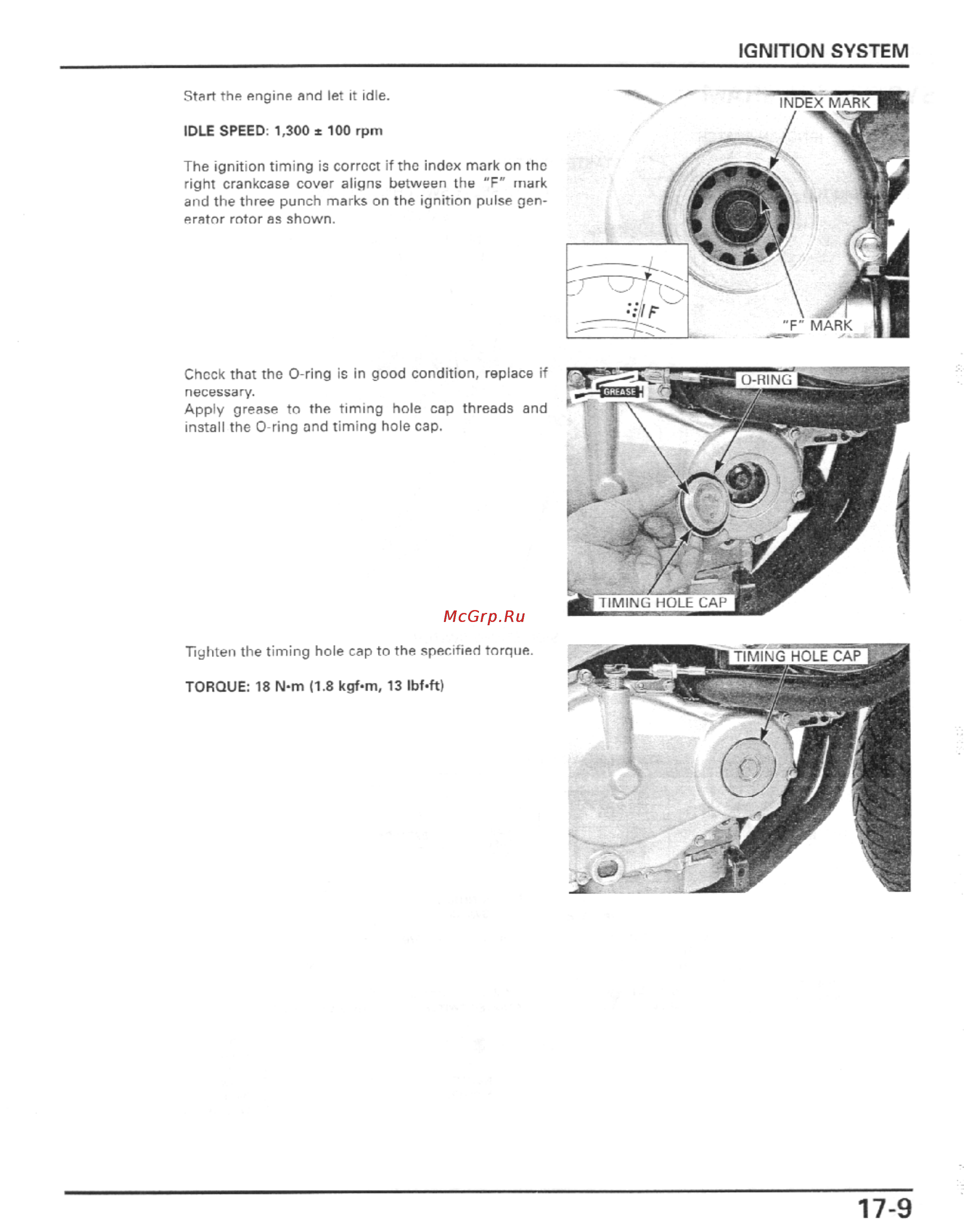 Honda CBR600F4I (2001-2003) [446/492] Ignition system