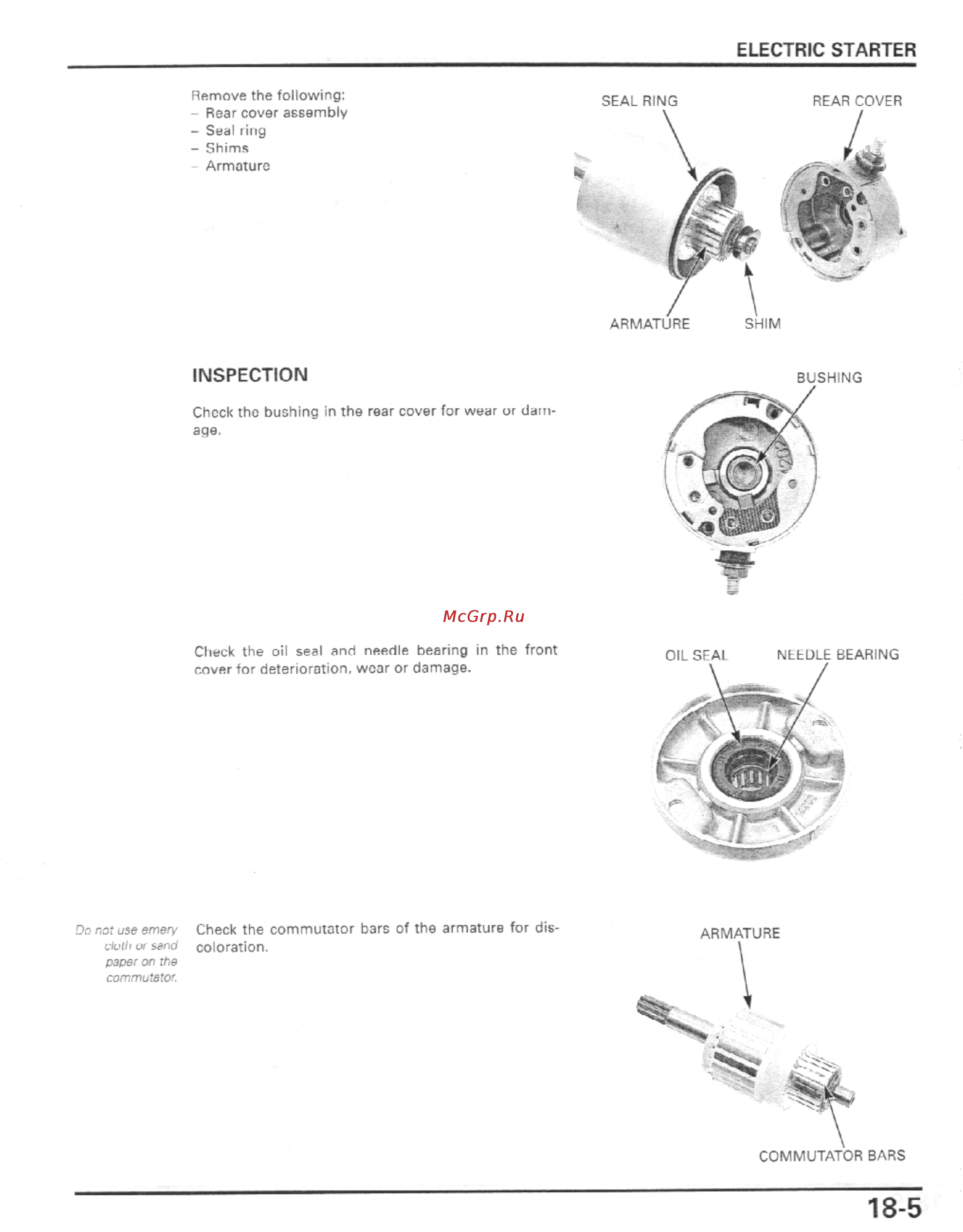 Honda CBR600F4I (2001-2003) [452/492] Electric starter