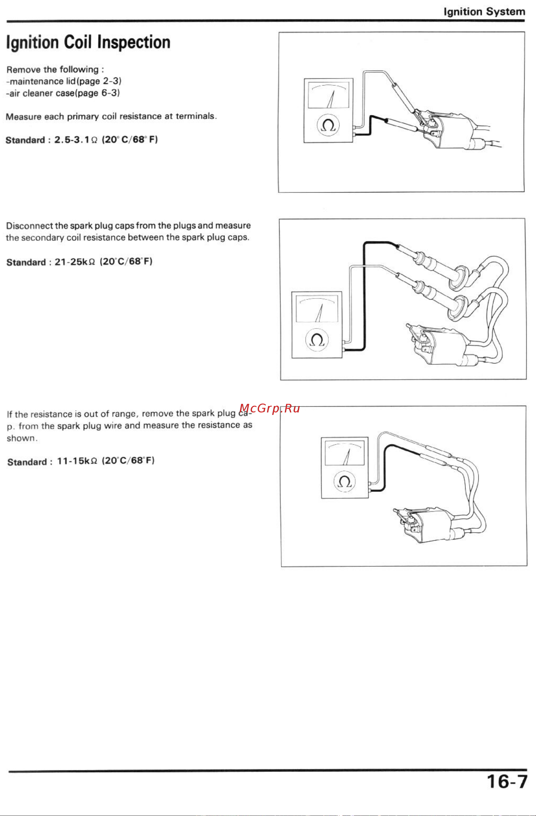 Honda CBR600F2 (1991-1994) [170/196] Ignition system