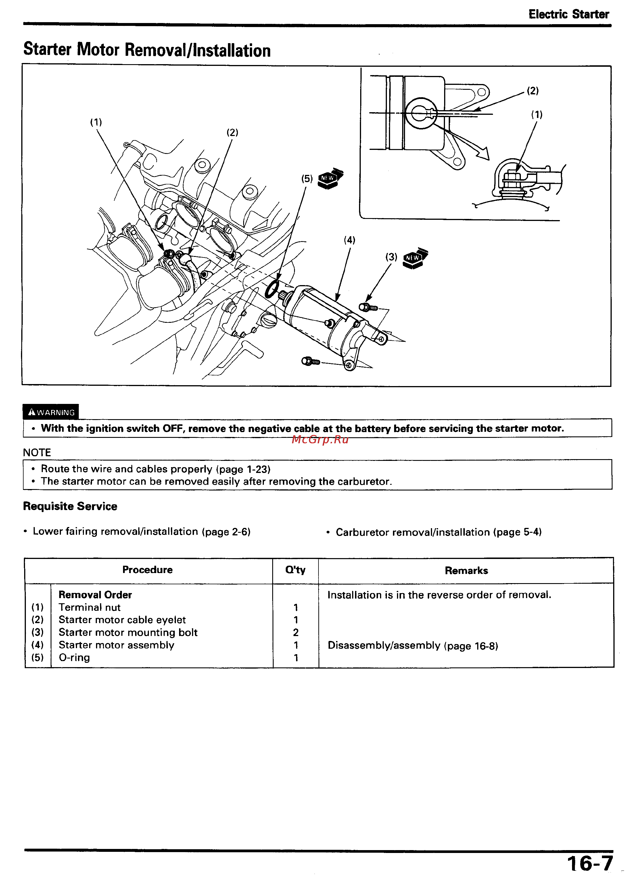 Honda CBR1000F (1992-1995) Инструкция по эксплуатации онлайн [235/421] 114538