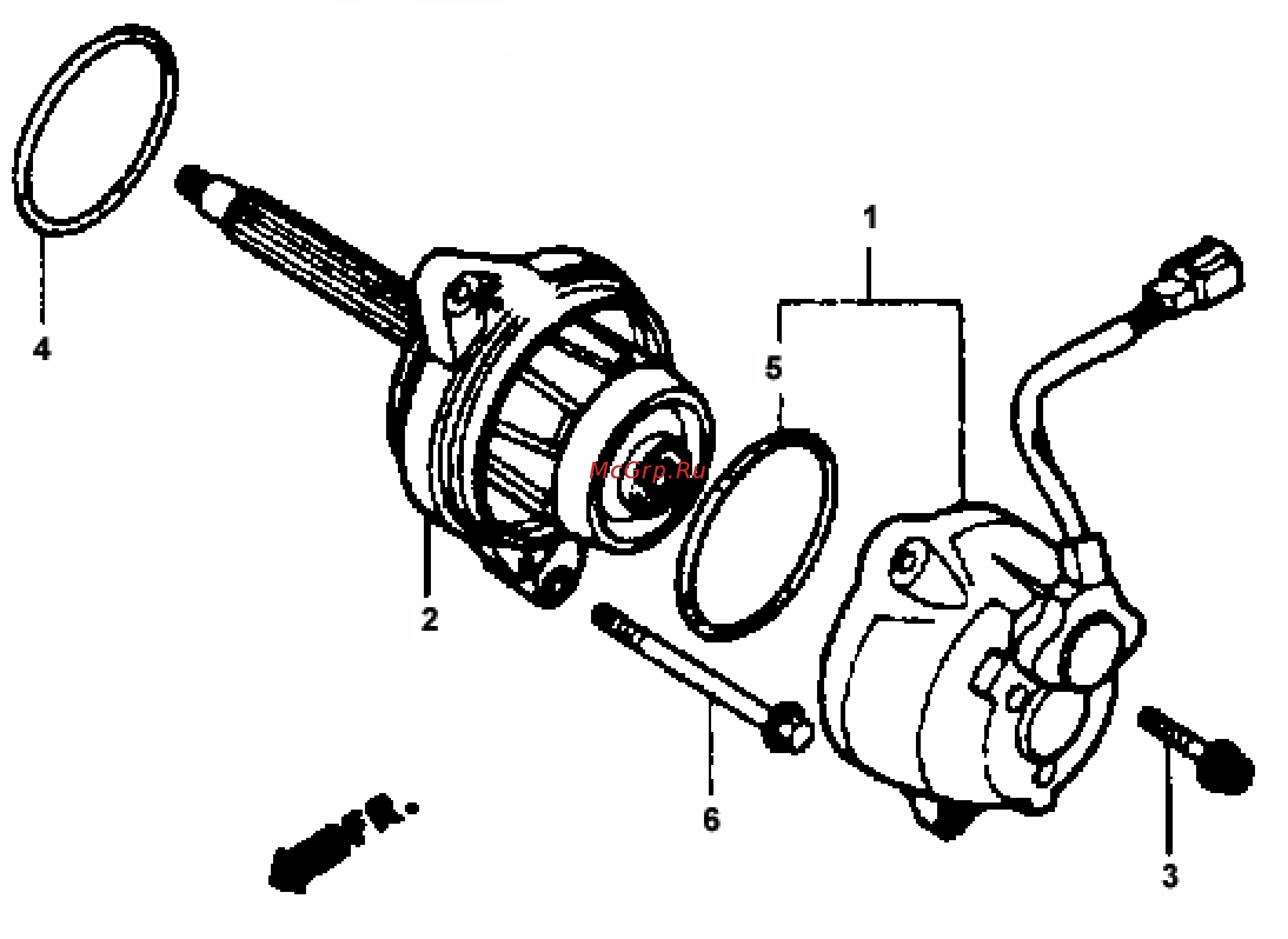 Honda CBR1000F (1992-1995) [359/421] Alternator gif