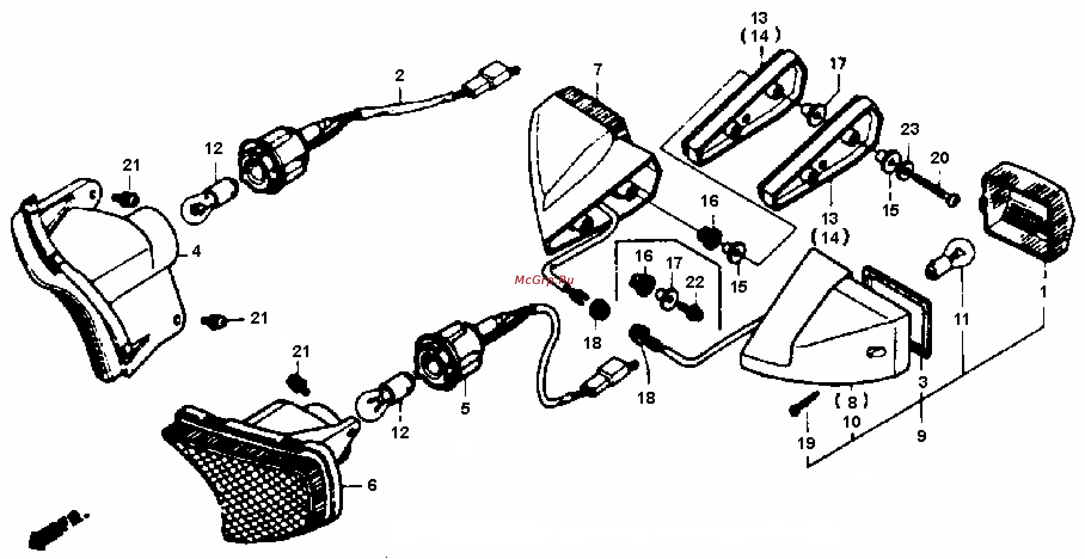 Honda CBR1000F (1992-1995) [416/421] Turn signal gif