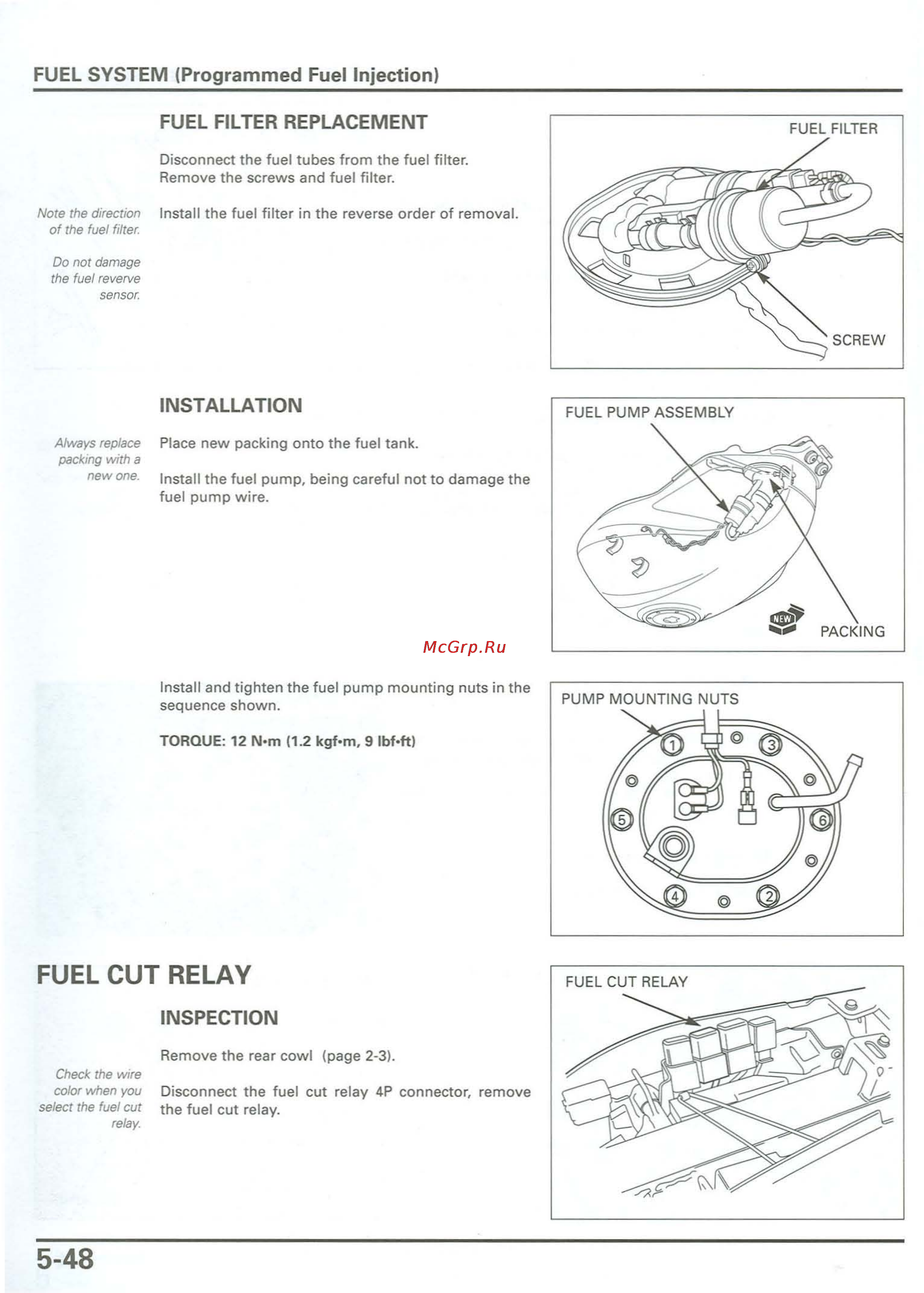 Honda CB900F 919 (2001) [136/432] Mountin