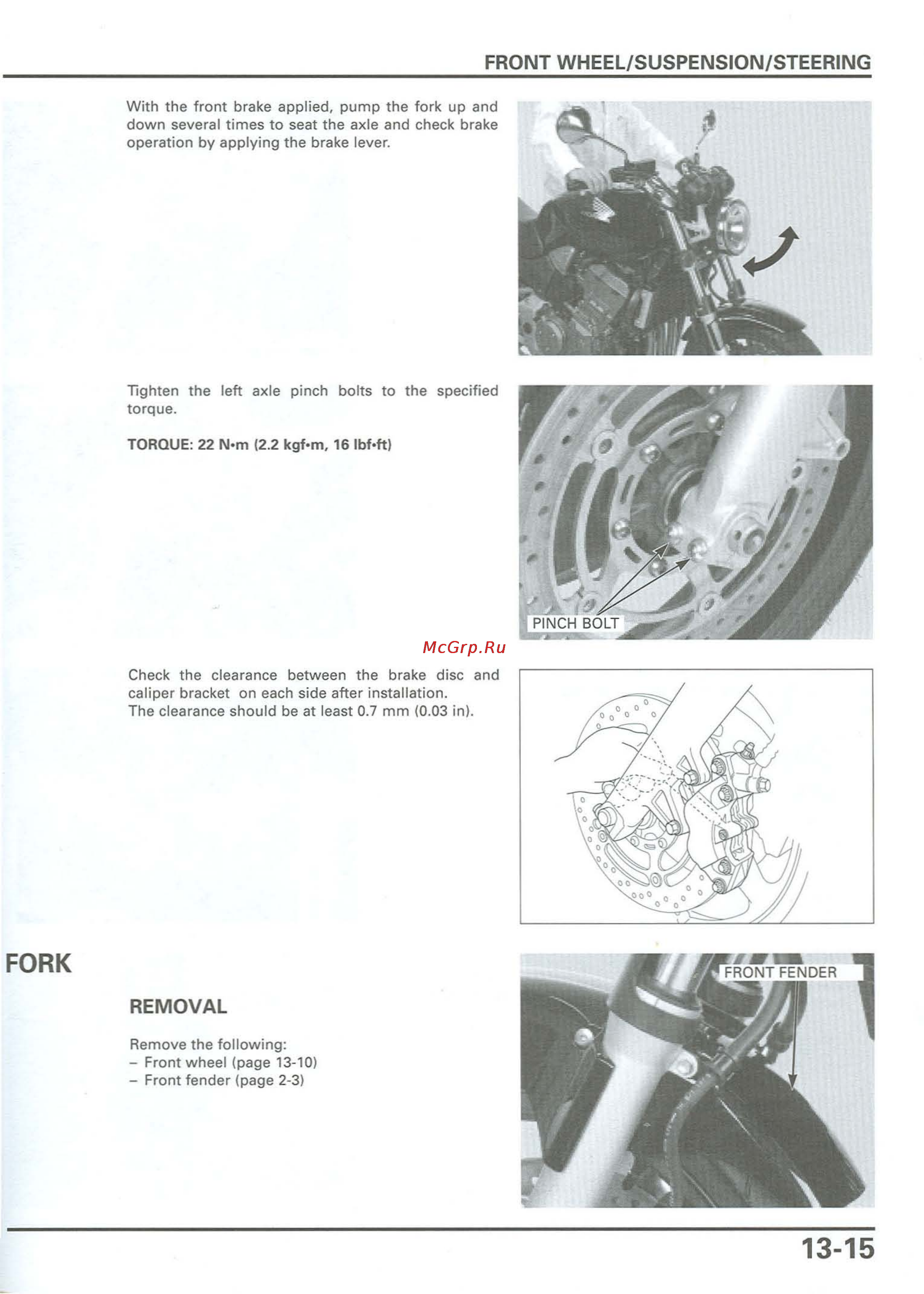 Honda CB900F 919 (2001) [297/432] Wheellpag