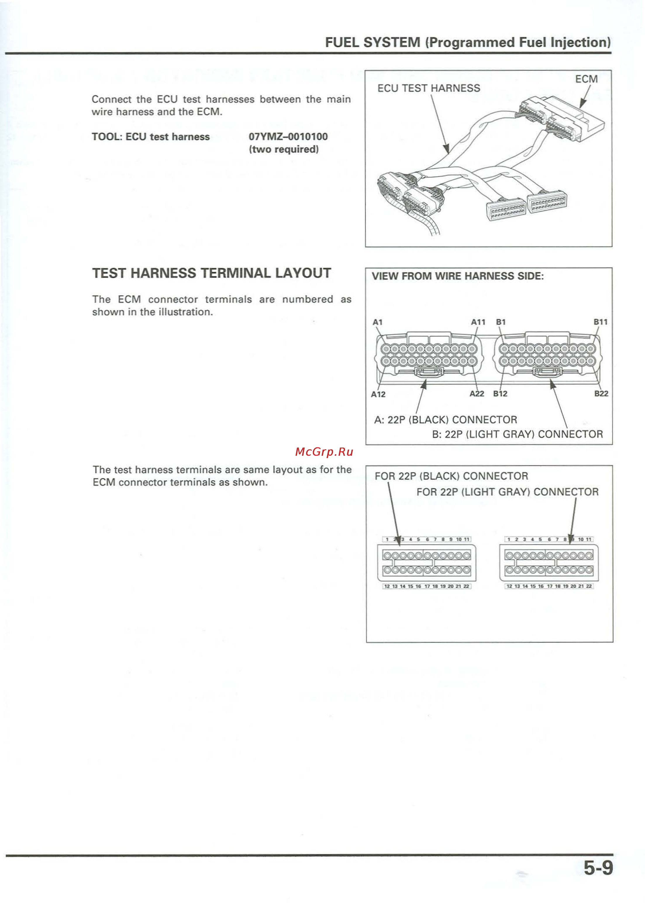 Honda CB900F 919 (2001) [97/432] Fuel system programmed fuel injection