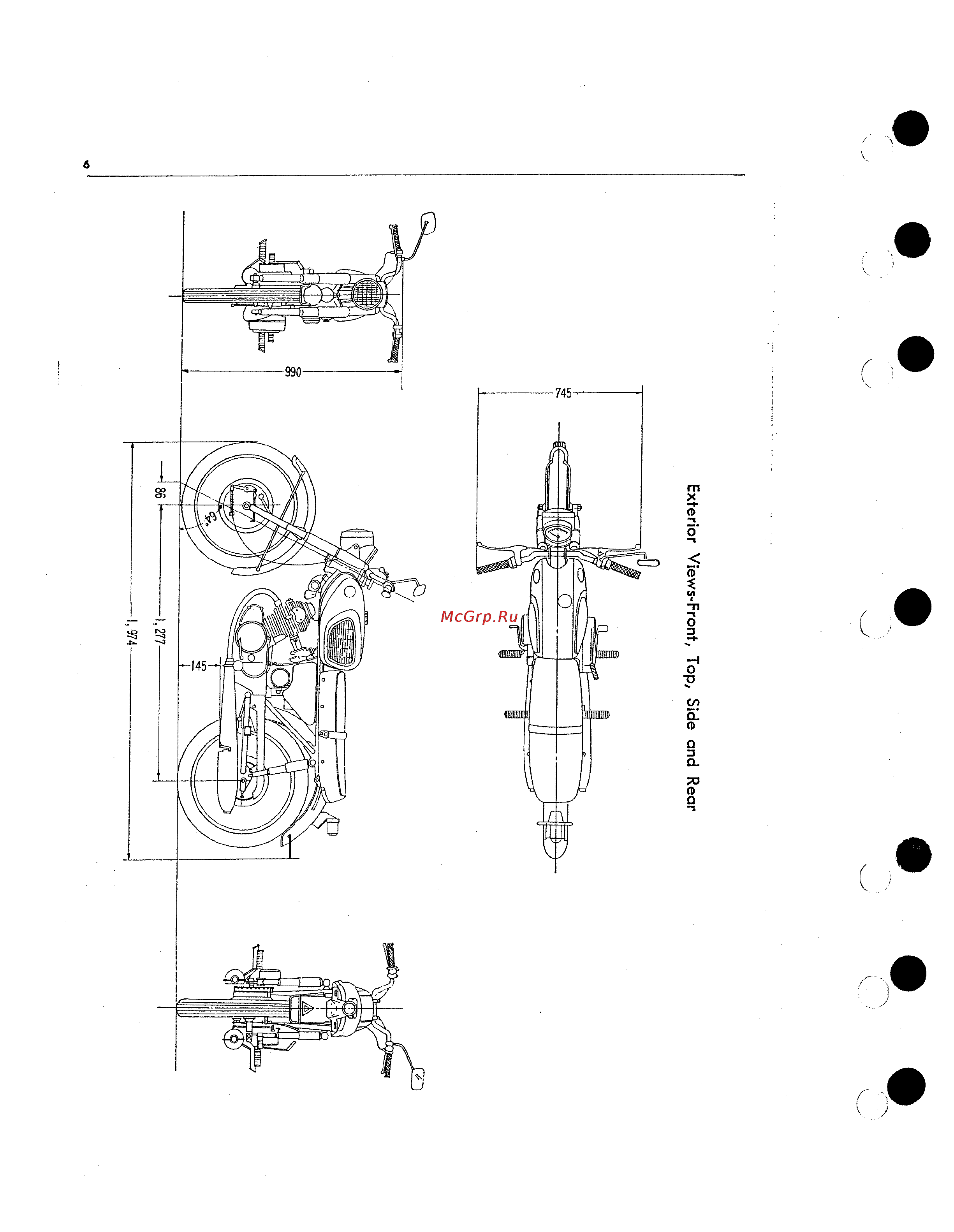 Honda CB125 CB160 (1972) Инструкция по эксплуатации онлайн [12/139] 114542