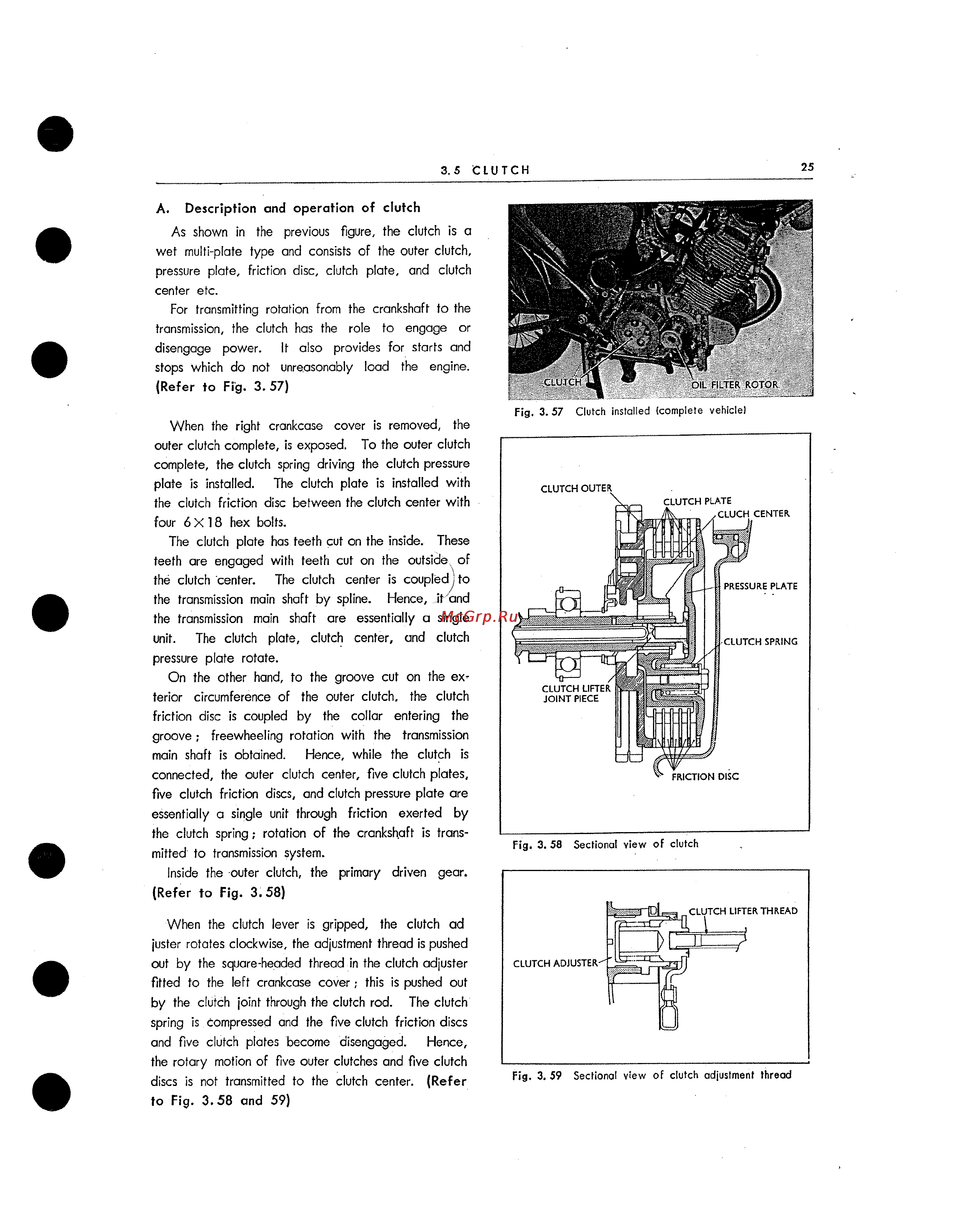 Honda CB125 CB160 (1972) [31/139] Refer to fig 3 7