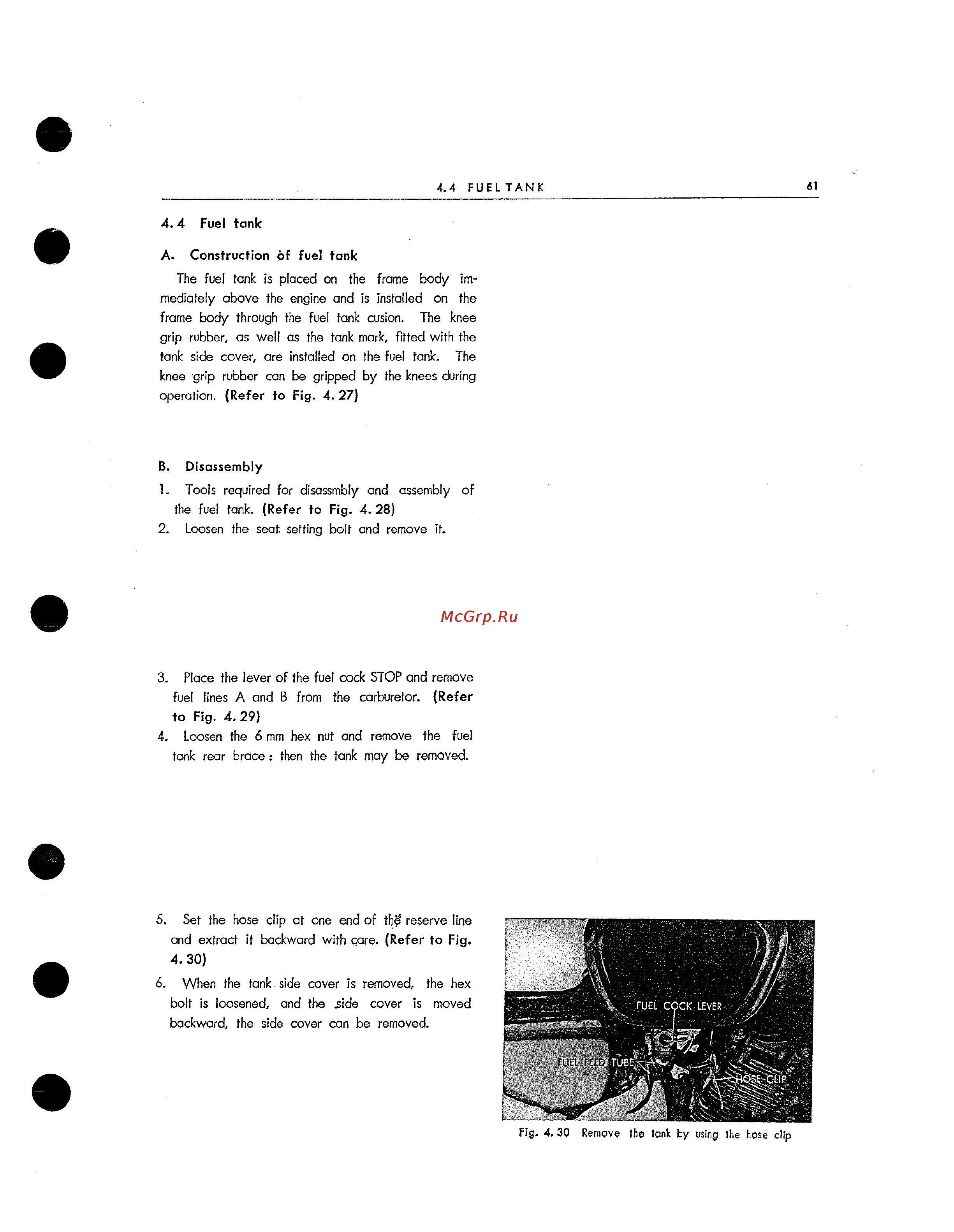 Honda CB125 CB160 (1972) [67/139] Refer to fig 4 27