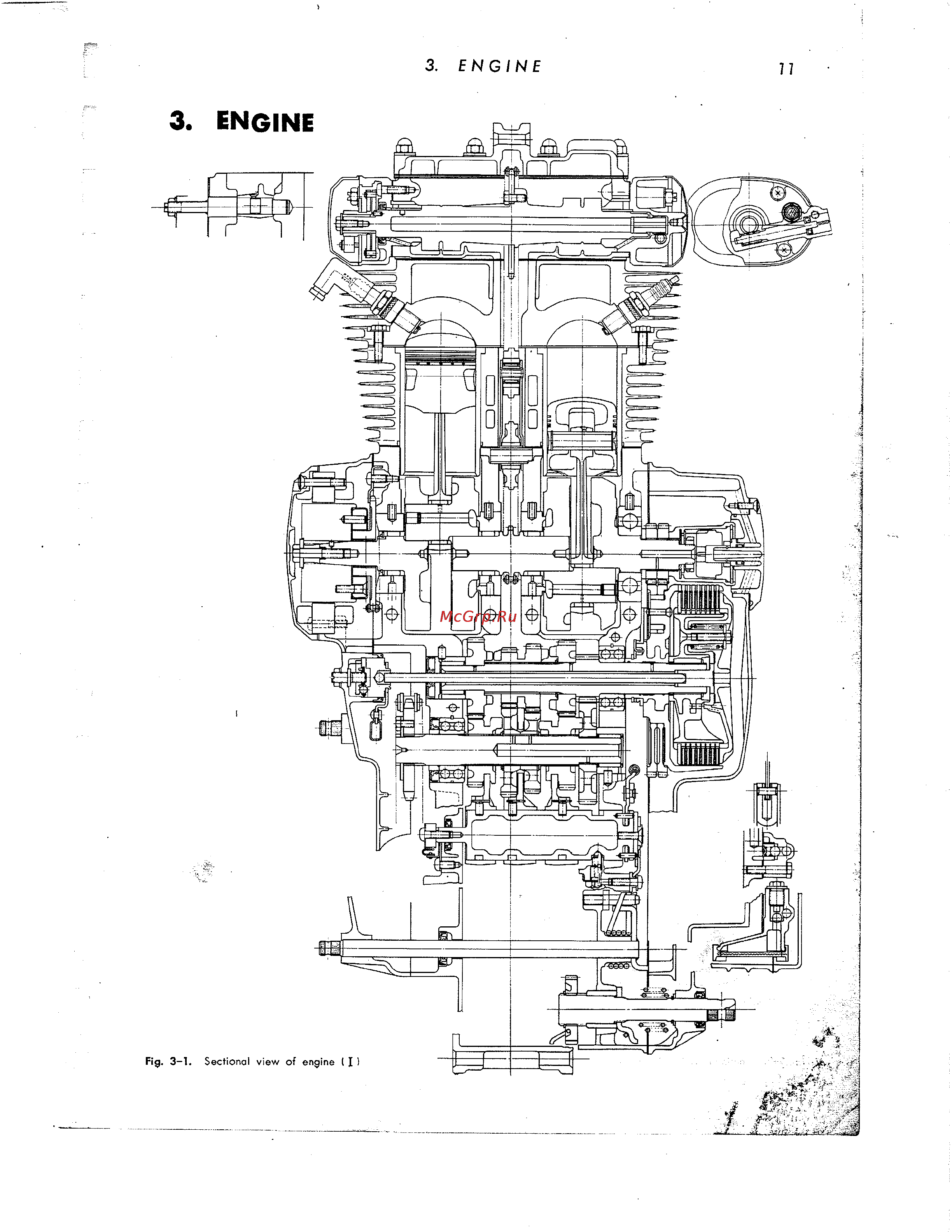 Honda CB350 CL350 [22/219] C 3 engine