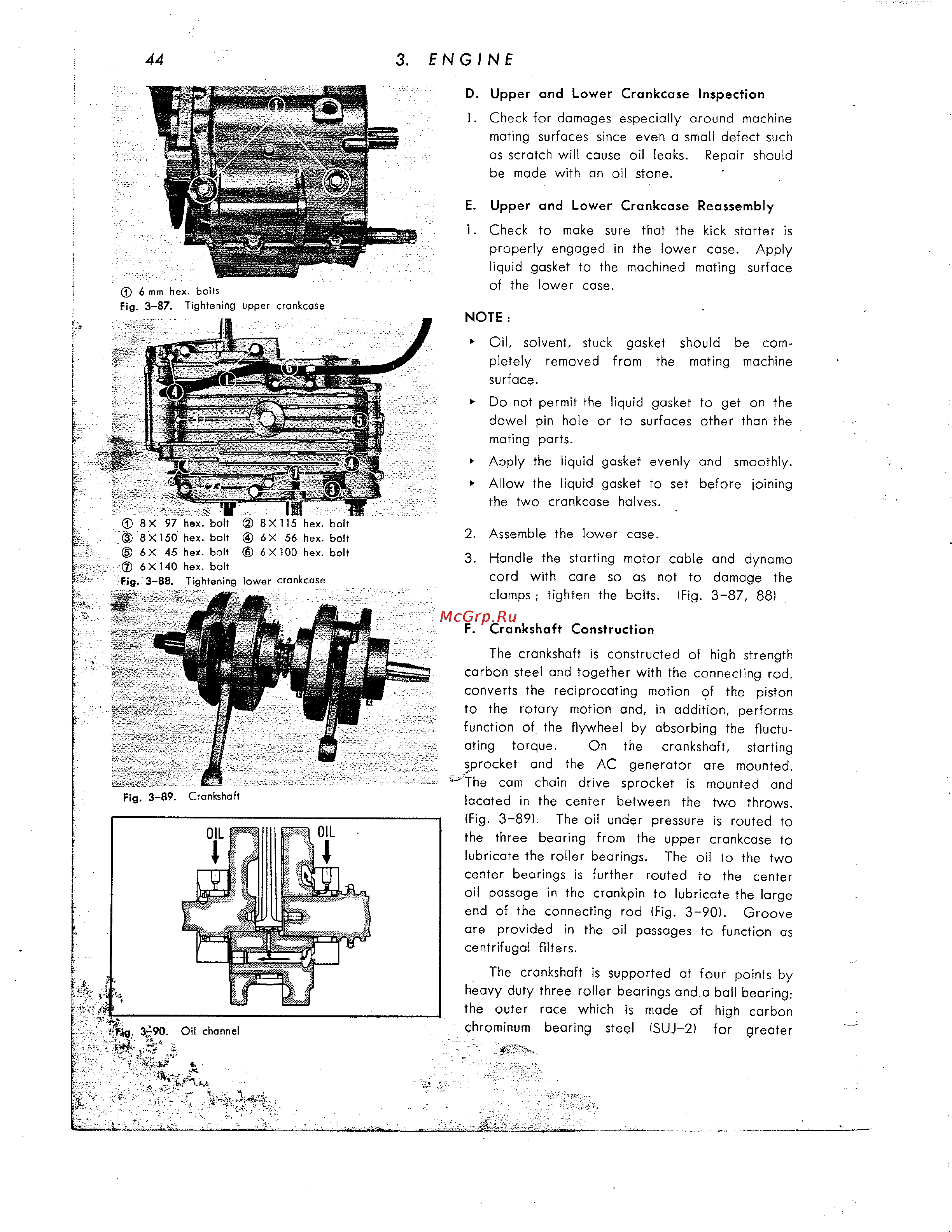 Honda CB350 CL350 [55/219] Engine 3 44