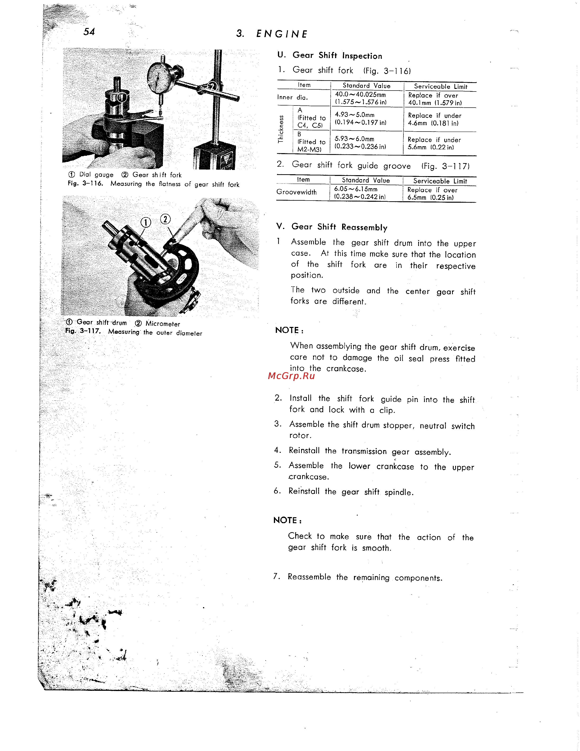 Honda CB350 CL350 [65/219] Engine 54