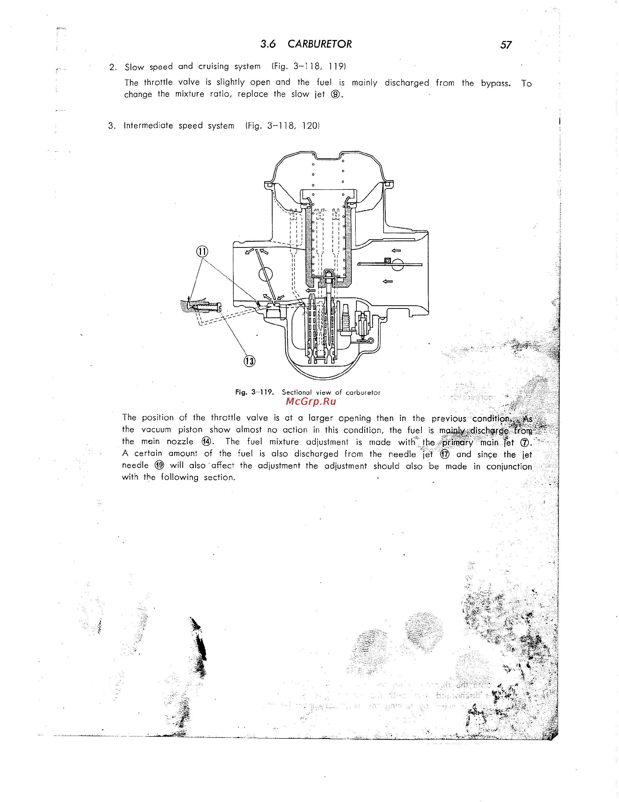 Honda CB350 CL350 [68/219] Carburetor 57