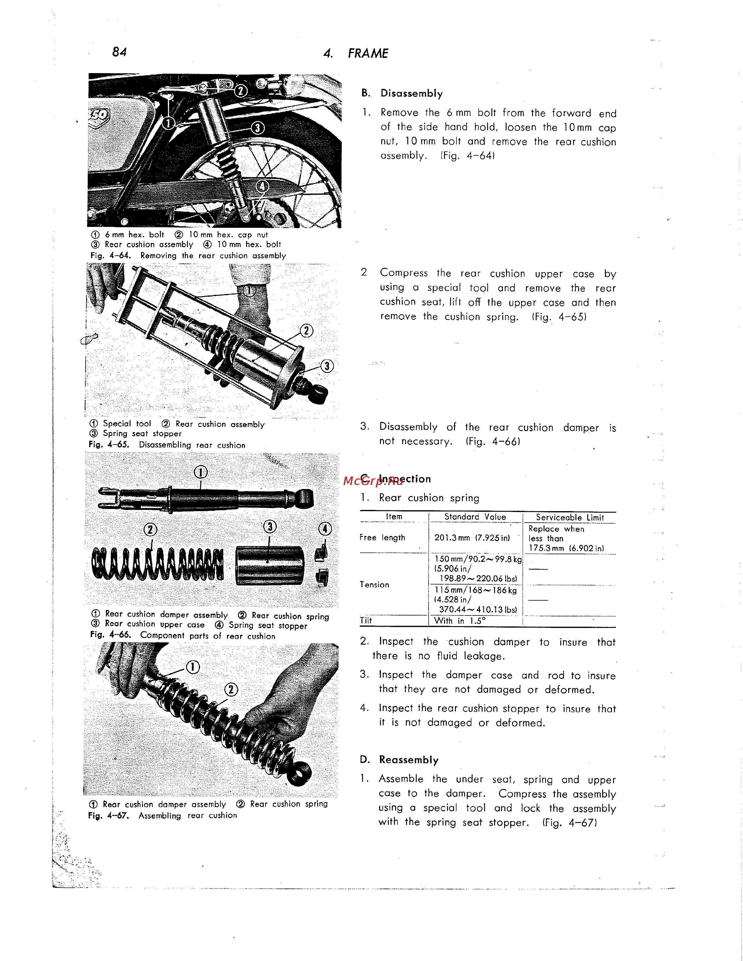 Honda CB350 CL350 [95/219] It is not damaged or deformed