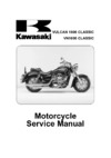 Kawasaki VULCAN 1600 CLASSIC (2003) Инструкция по эксплуатации