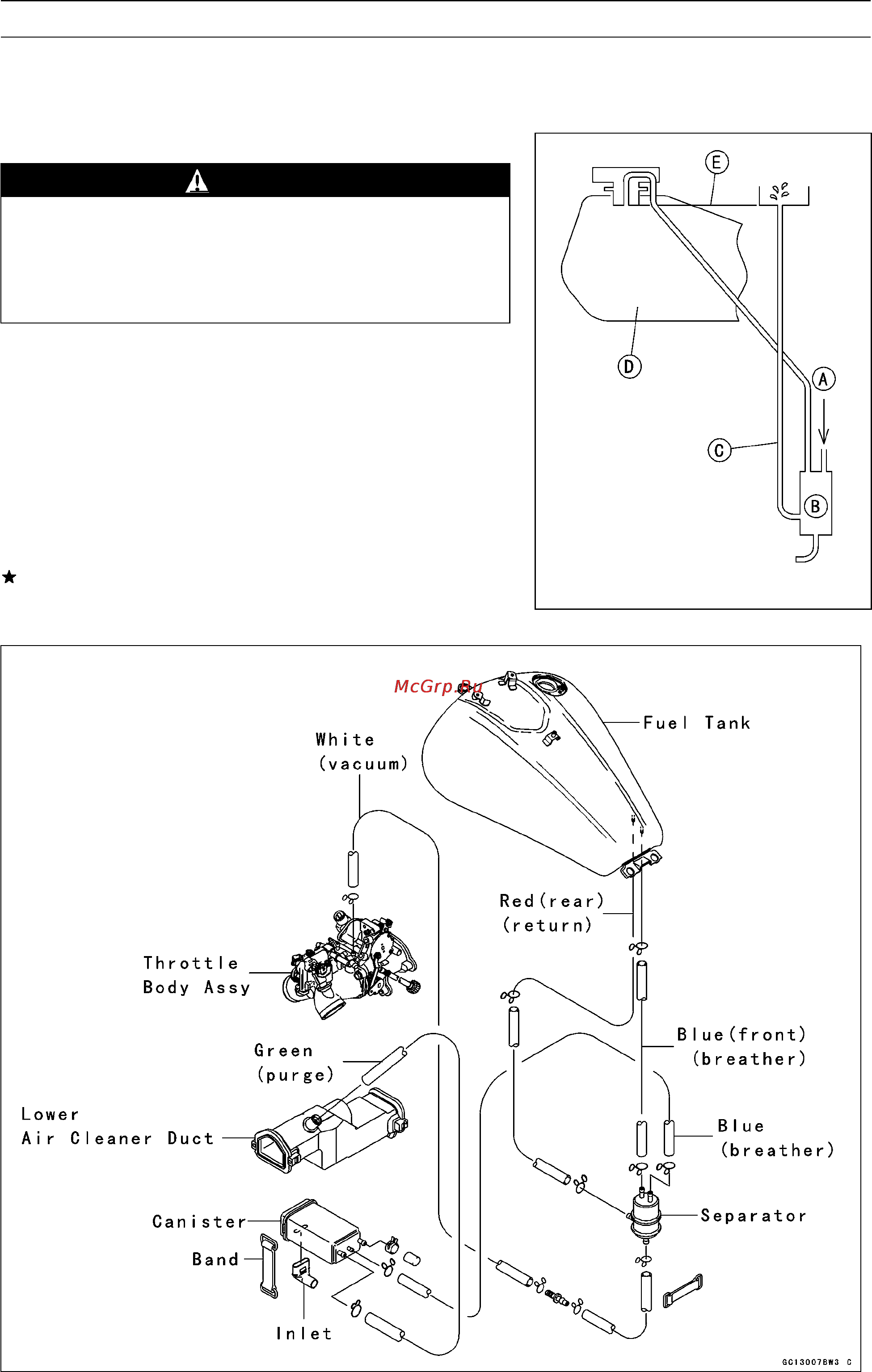 Kawasaki VN1600 CLASSIC (2003) [162/575] 104 fuel system dfi