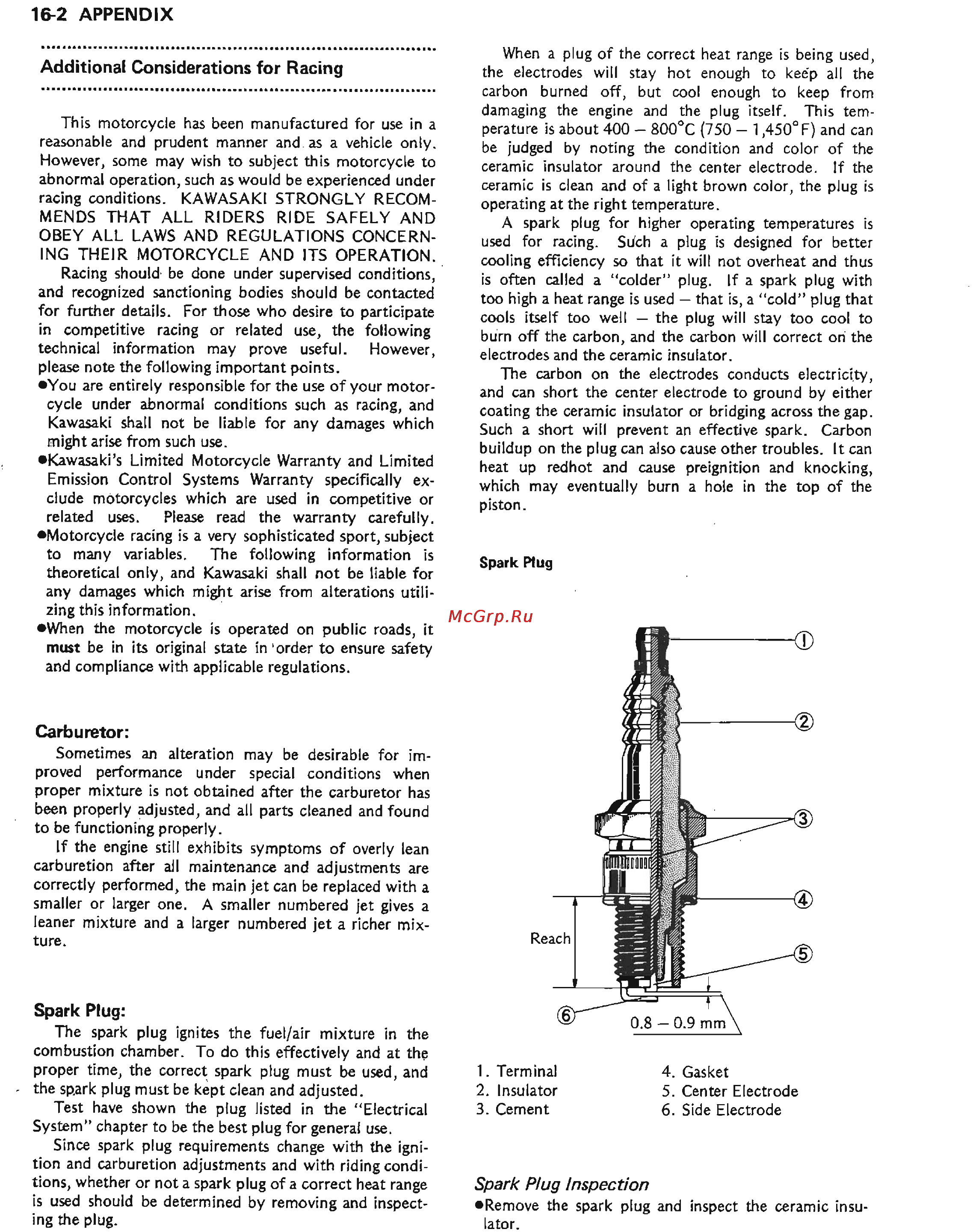 Kawasaki VN1500 (1987-1999) [262/270] Http manuals magnamaniac com