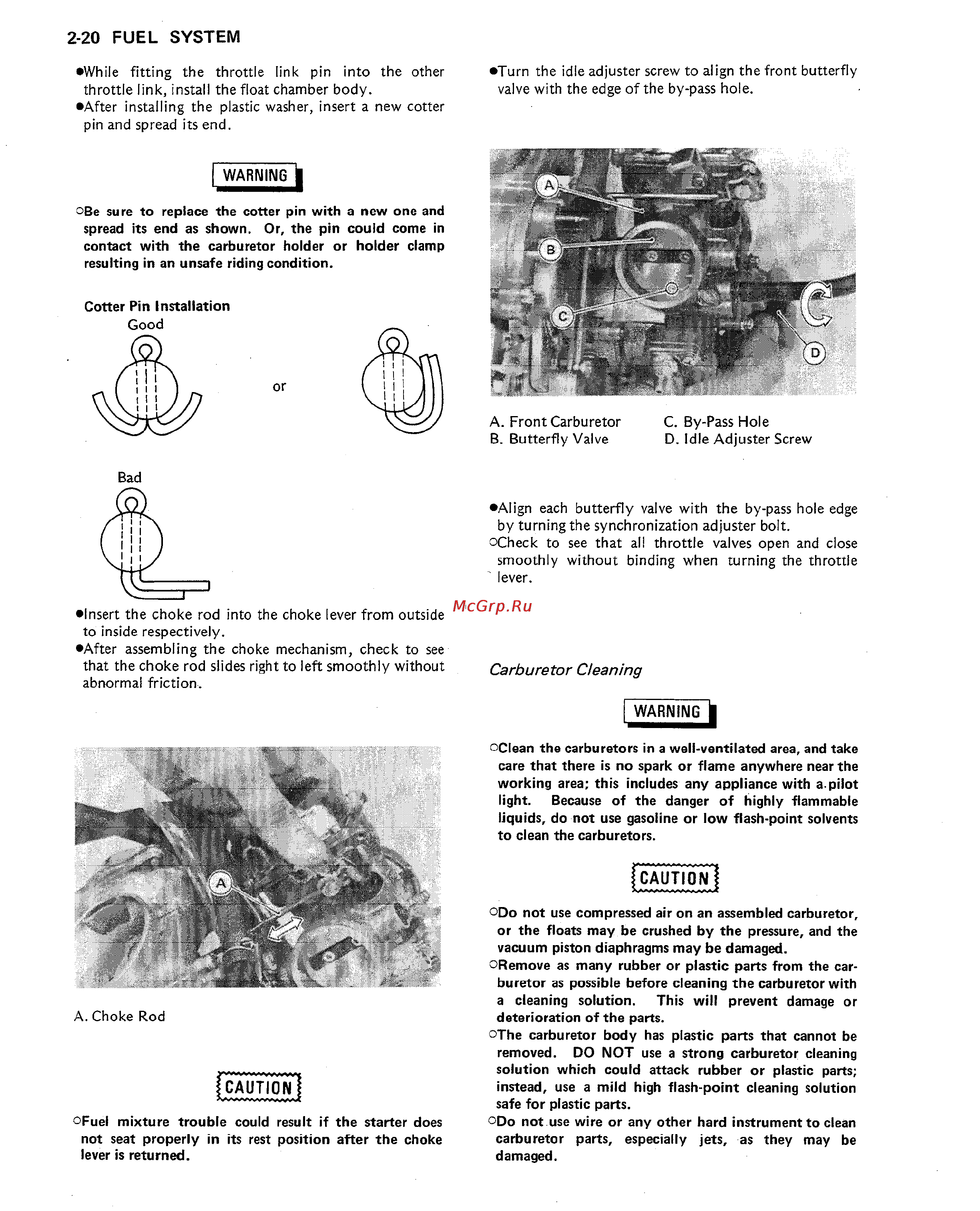 Kawasaki VULCAN VN750 (2000) [36/2395] Carburetor cleaning