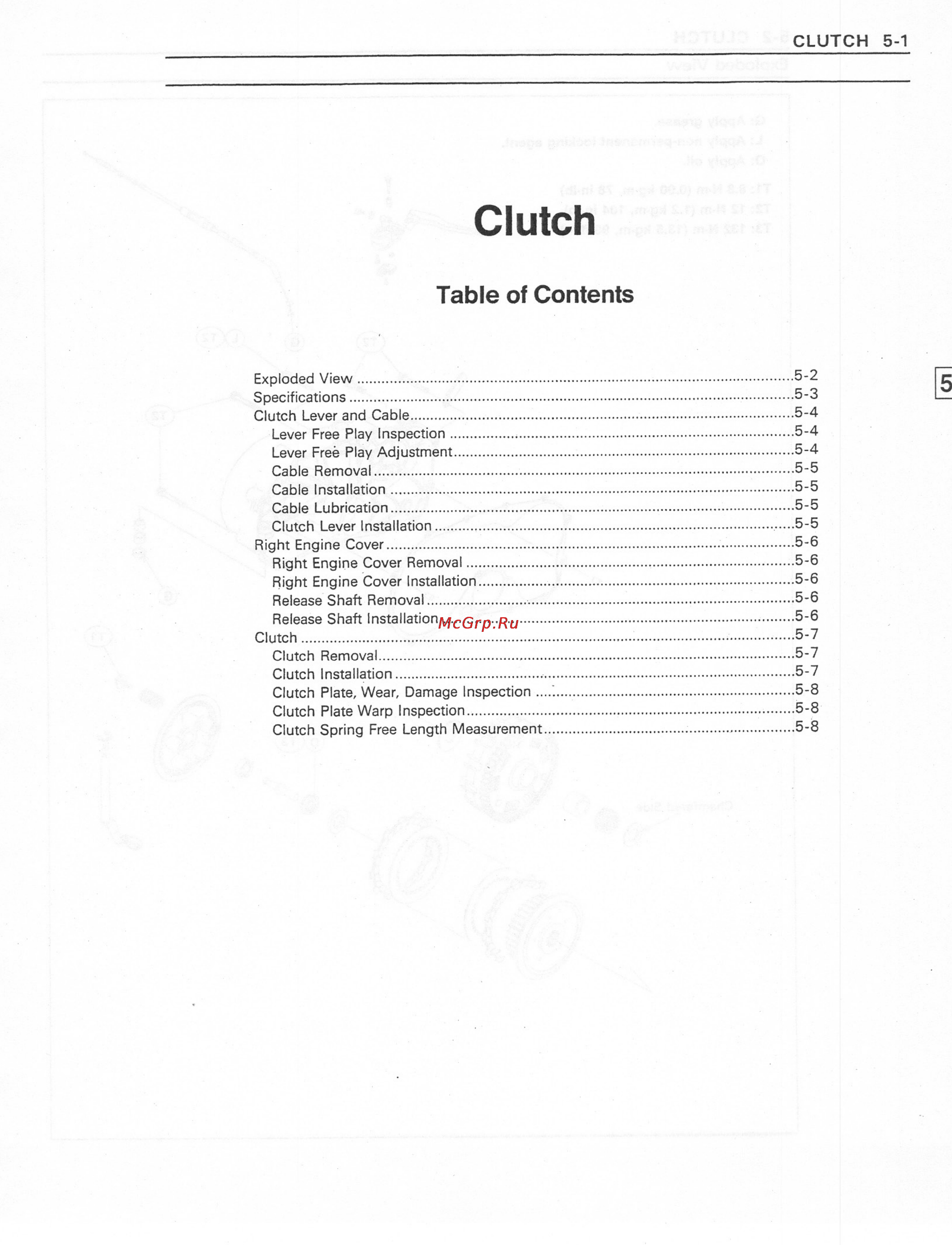 Kawasaki VN800 (1996-2004) [102/405] Clutch