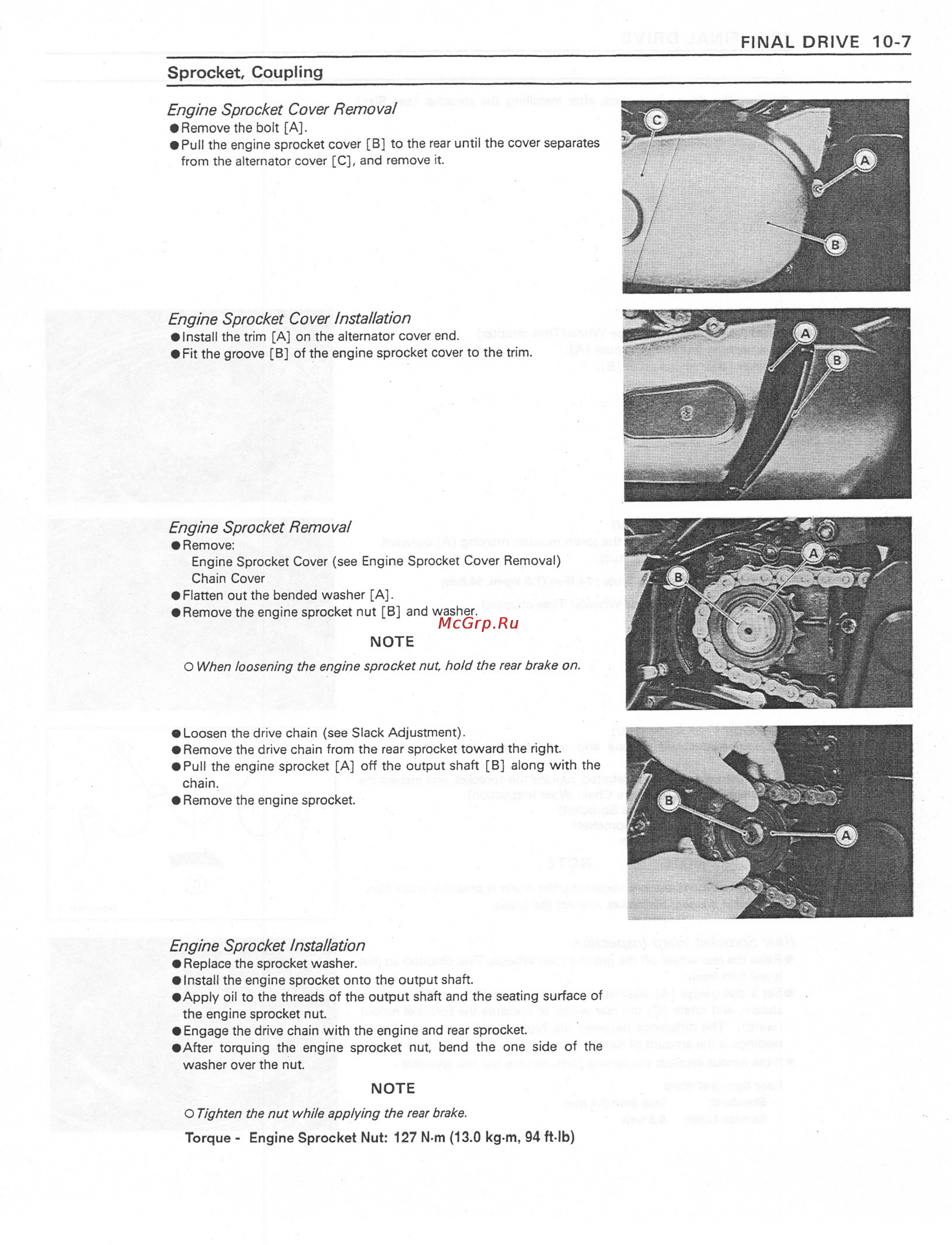 Kawasaki VN800 (1996-2004) [170/405] Http manuals magnamaniac com