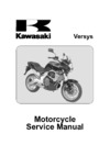 Kawasaki VERSYS (2006) Инструкция по эксплуатации
