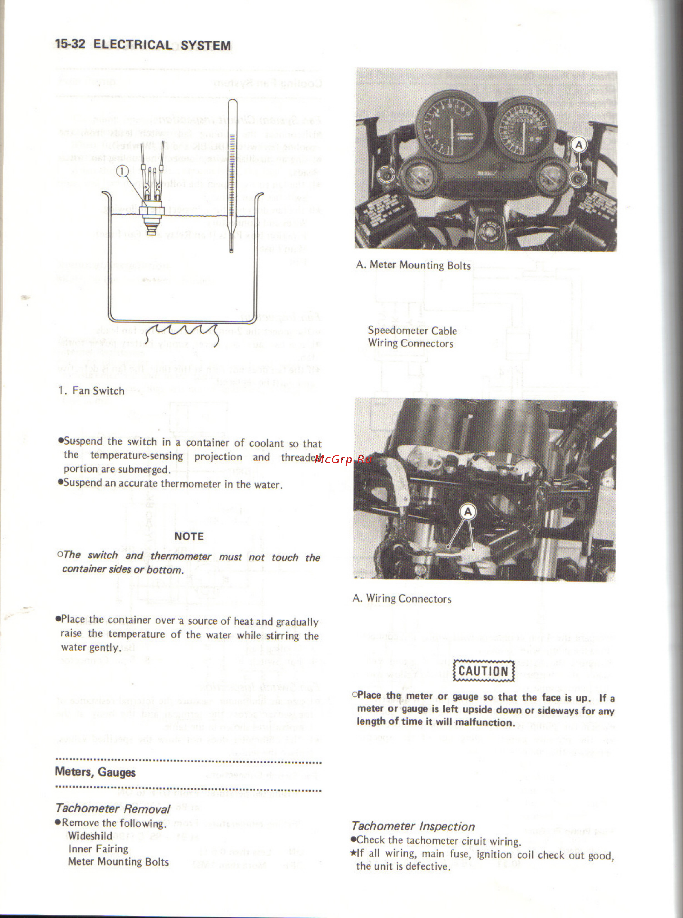 Kawasaki NINJA ZX-10 (1988-1990) [215/231] Meters gauges