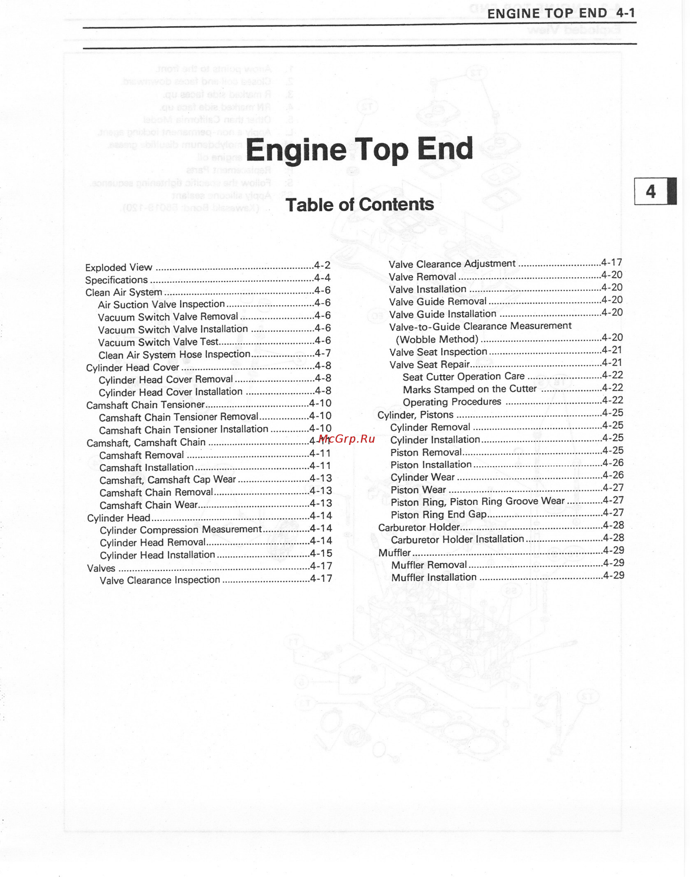 Kawasaki NINJA ZX-7RR (1997-2003) [103/364] Engine top end